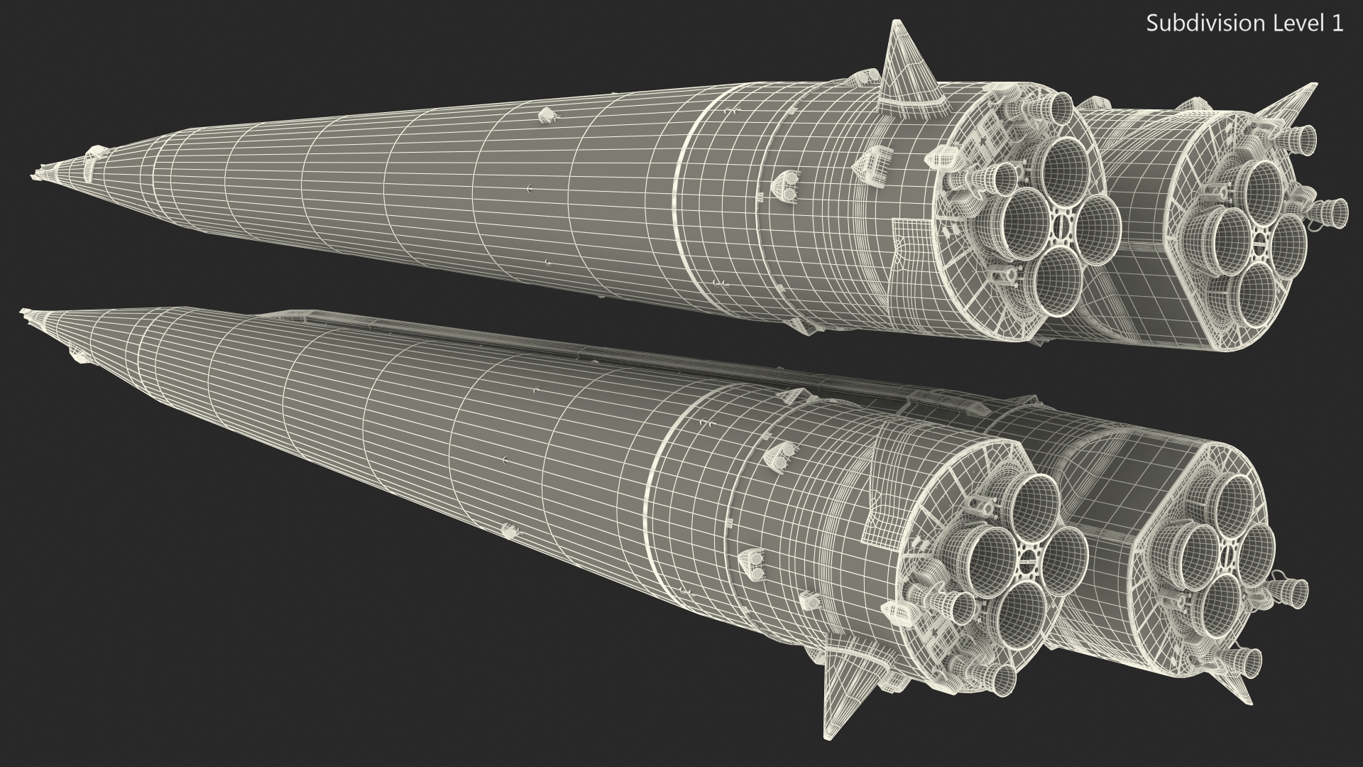 Soyuz 2 Rocket Stage 1 3D