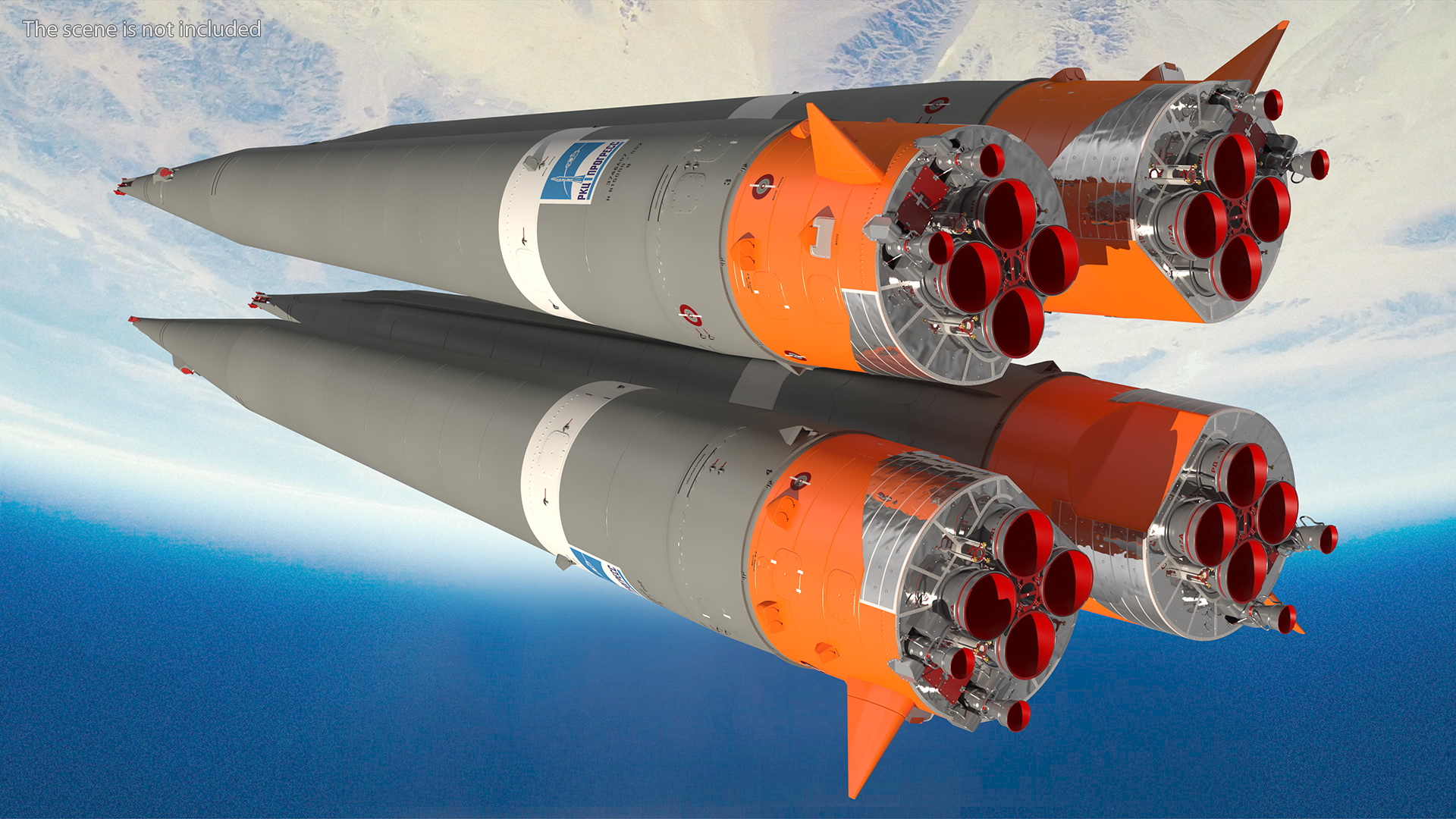 Soyuz 2 Rocket Stage 1 3D
