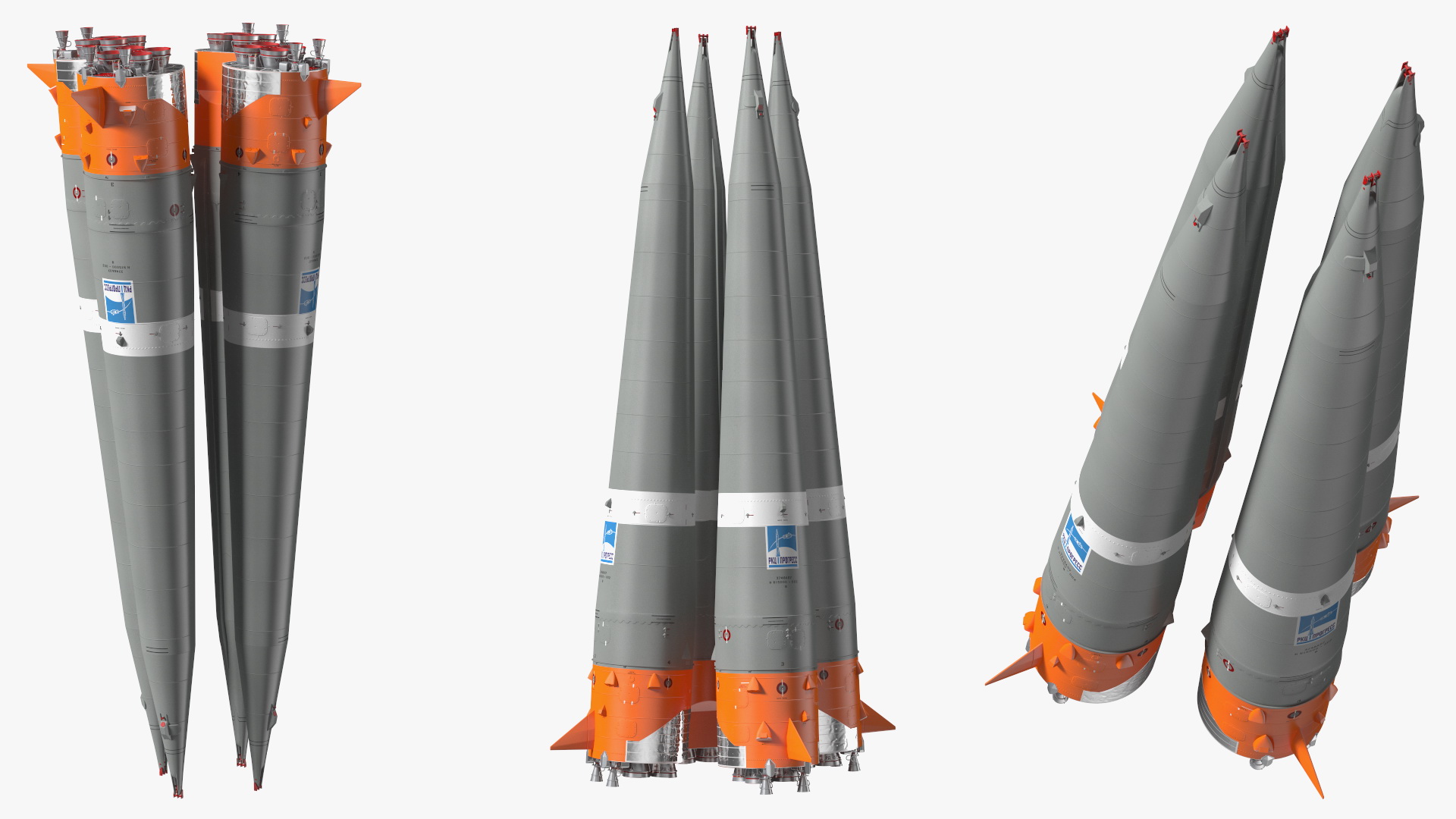 Soyuz 2 Rocket Stage 1 3D