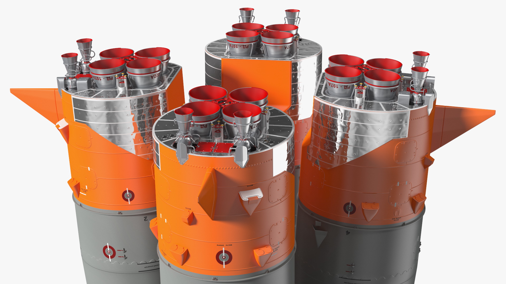 Soyuz 2 Rocket Stage 1 3D