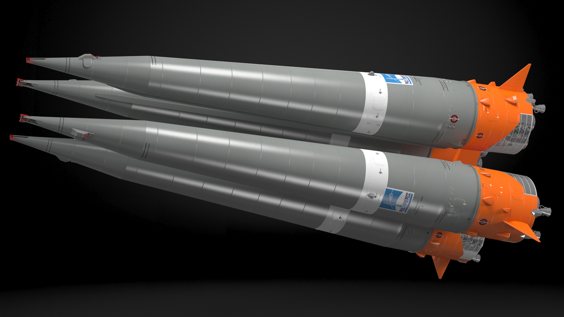 Soyuz 2 Rocket Stage 1 3D