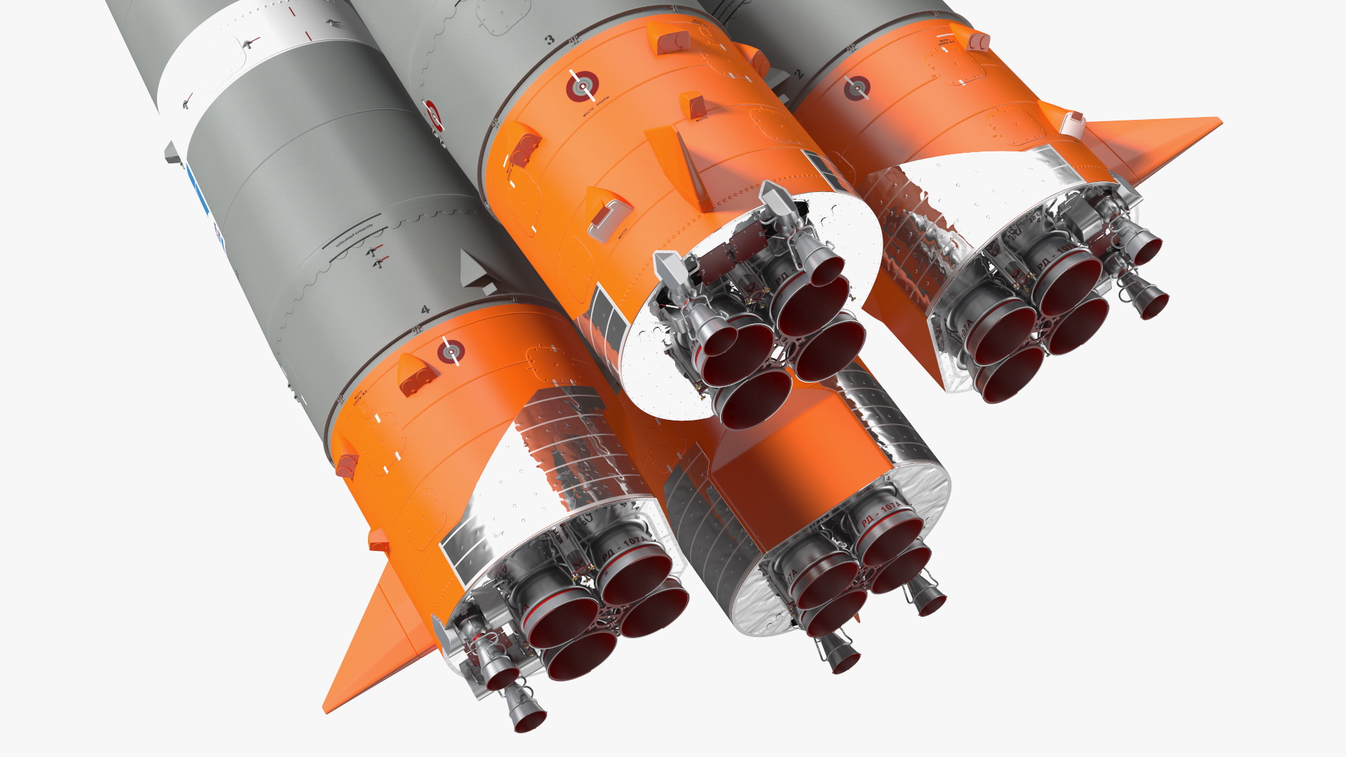 Soyuz 2 Rocket Stage 1 3D
