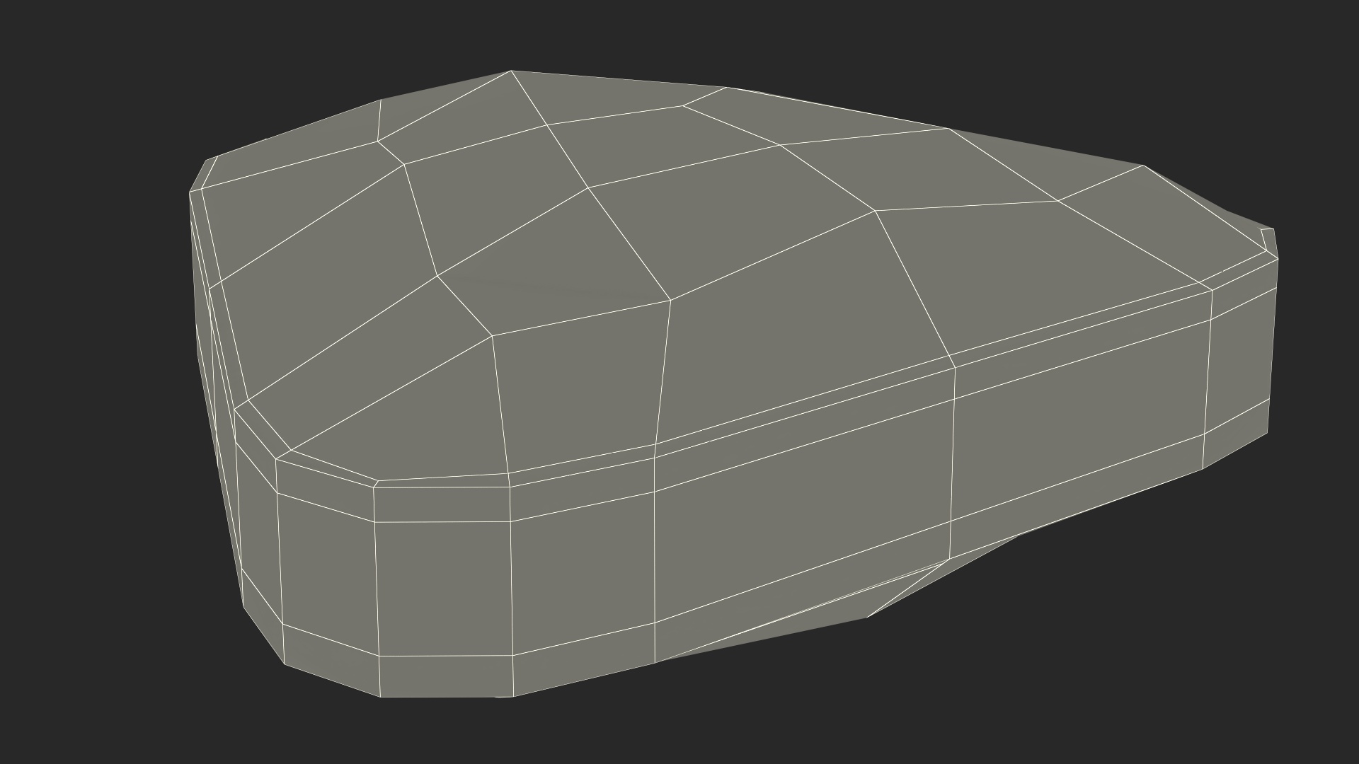 3D Triangle Pill model