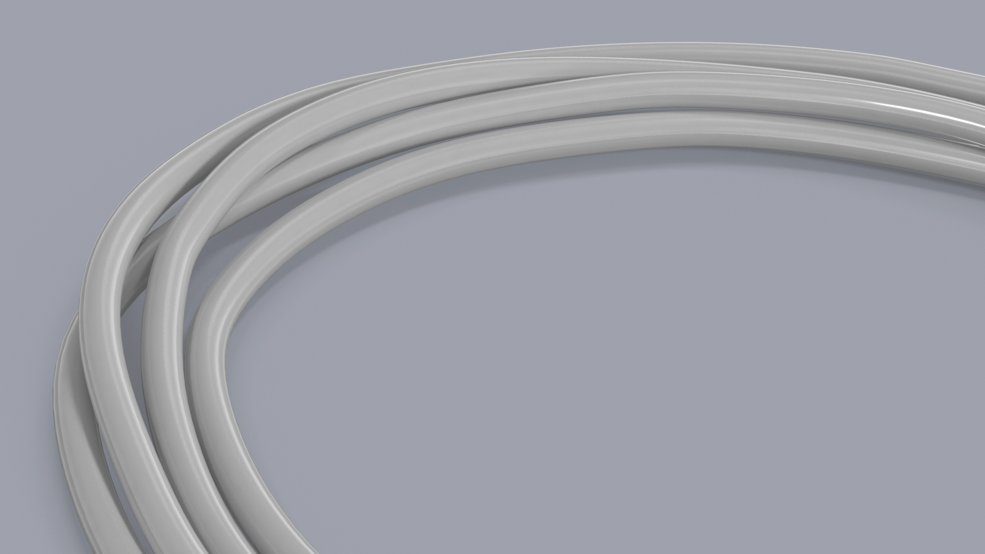 Lightning Connector to USB Cable 3D