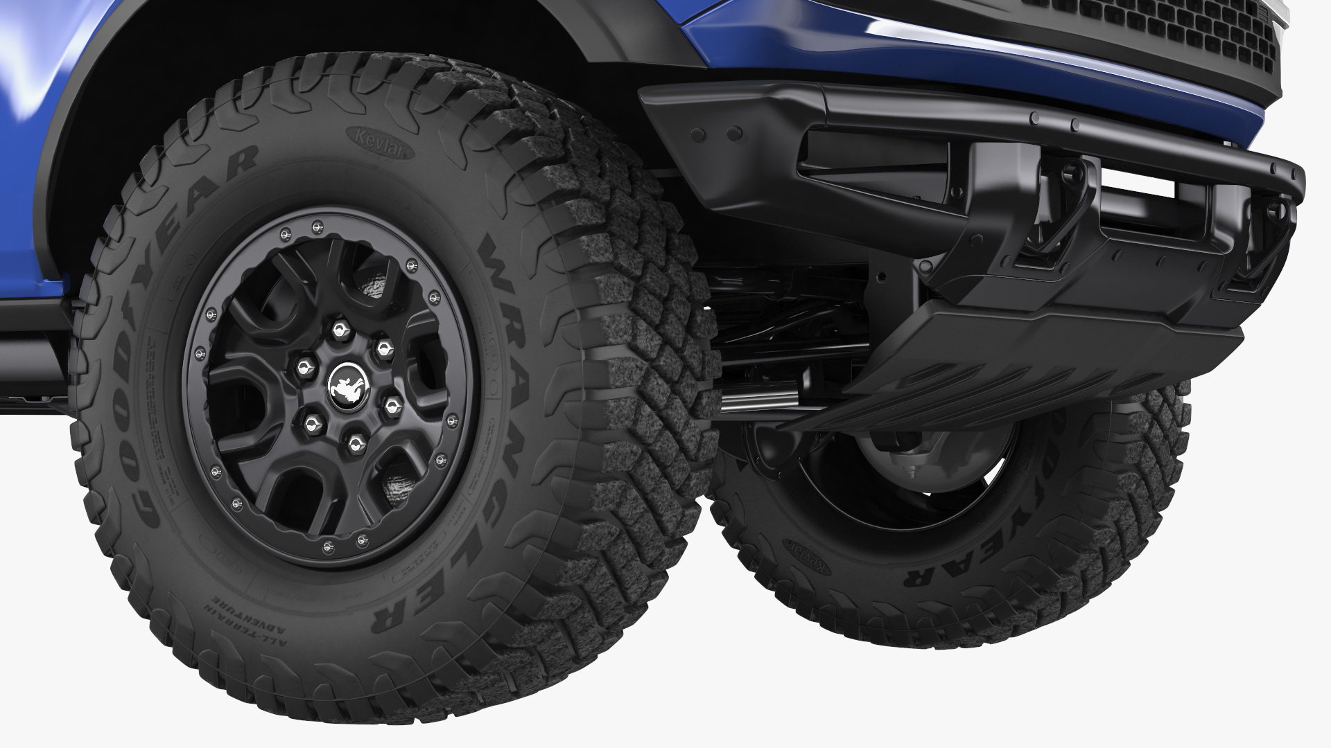3D model Ford Bronco 2021 Four Door Exterior Only
