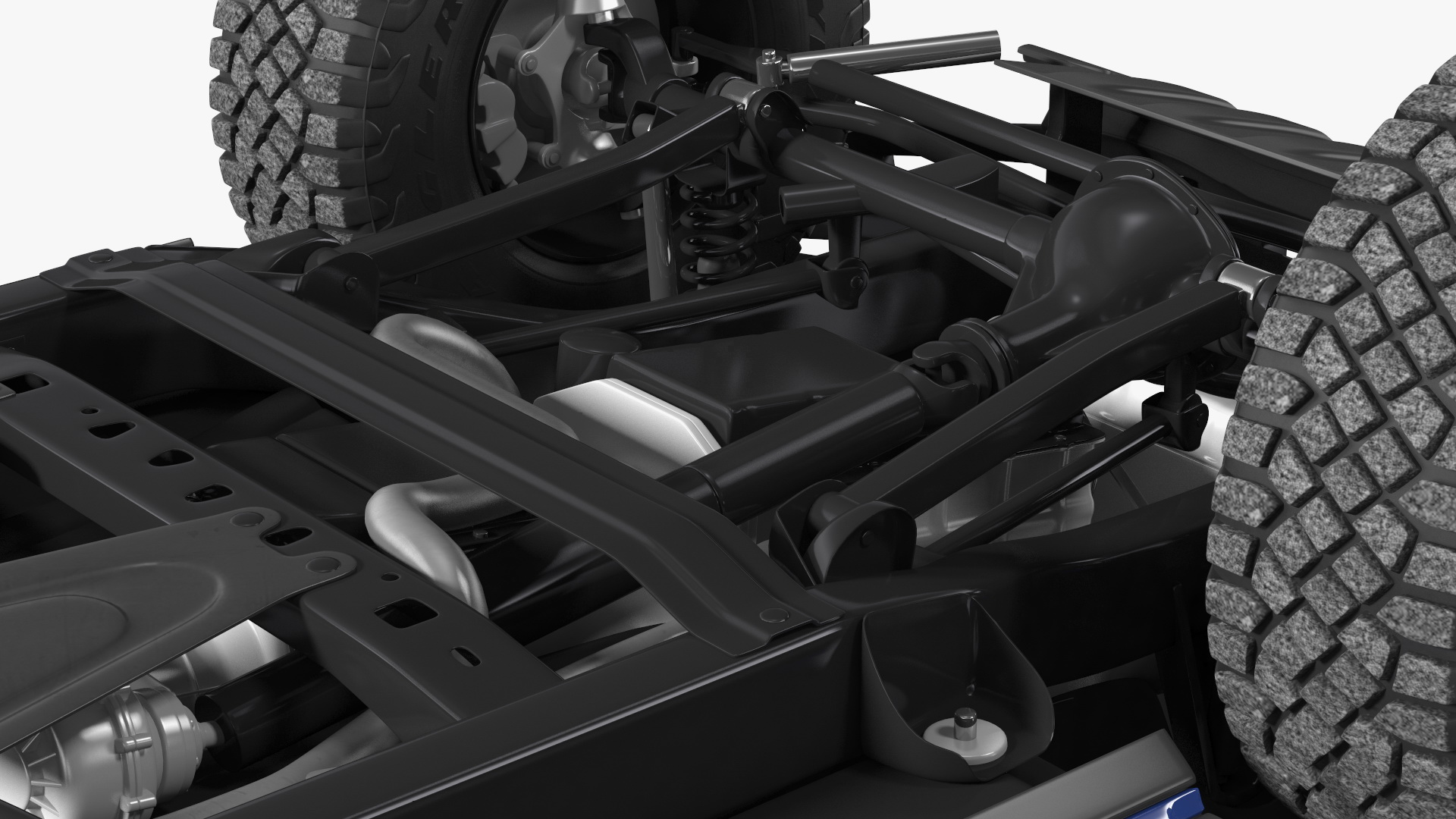 3D model Ford Bronco 2021 Four Door Exterior Only