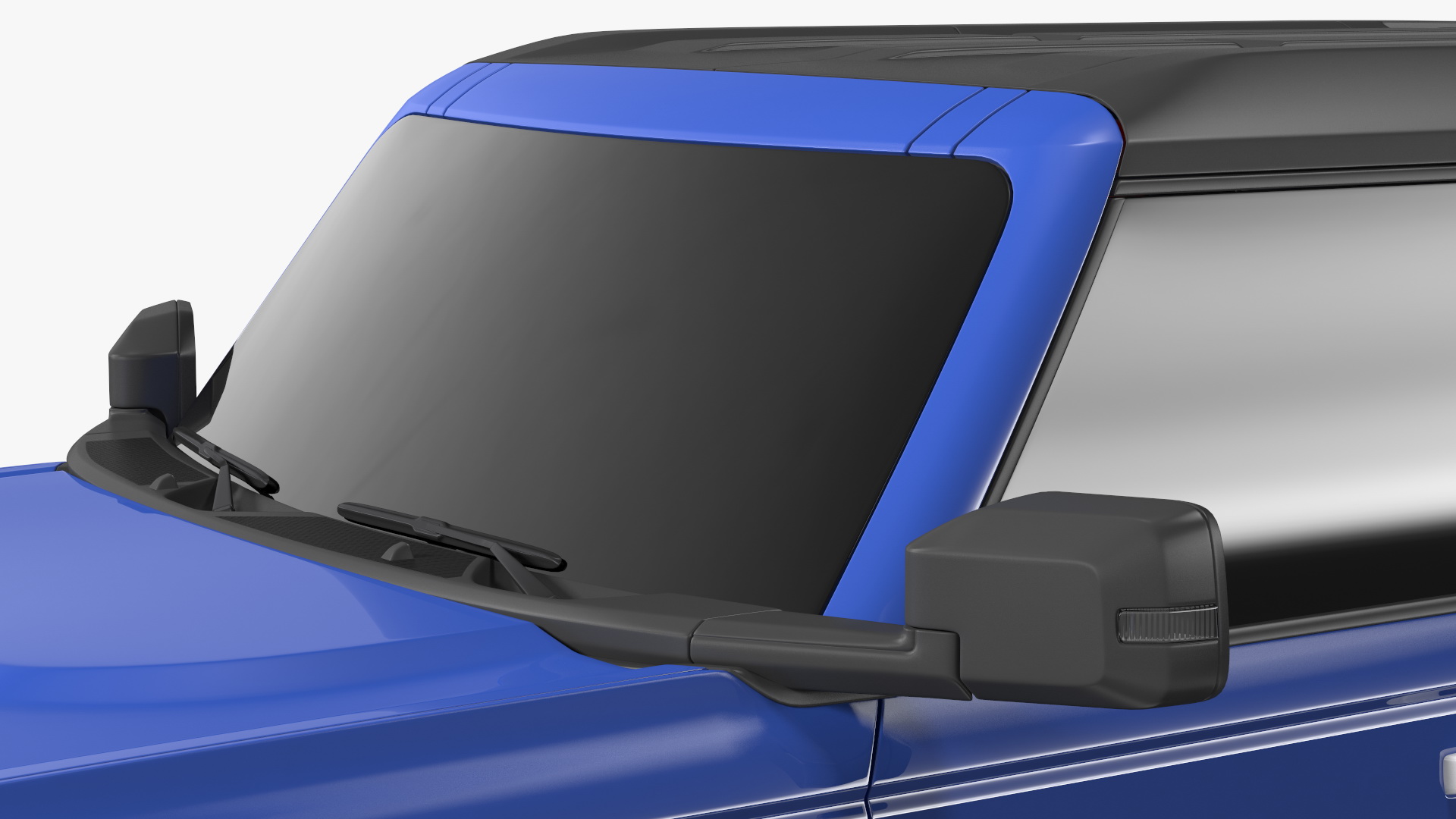 3D model Ford Bronco 2021 Four Door Exterior Only