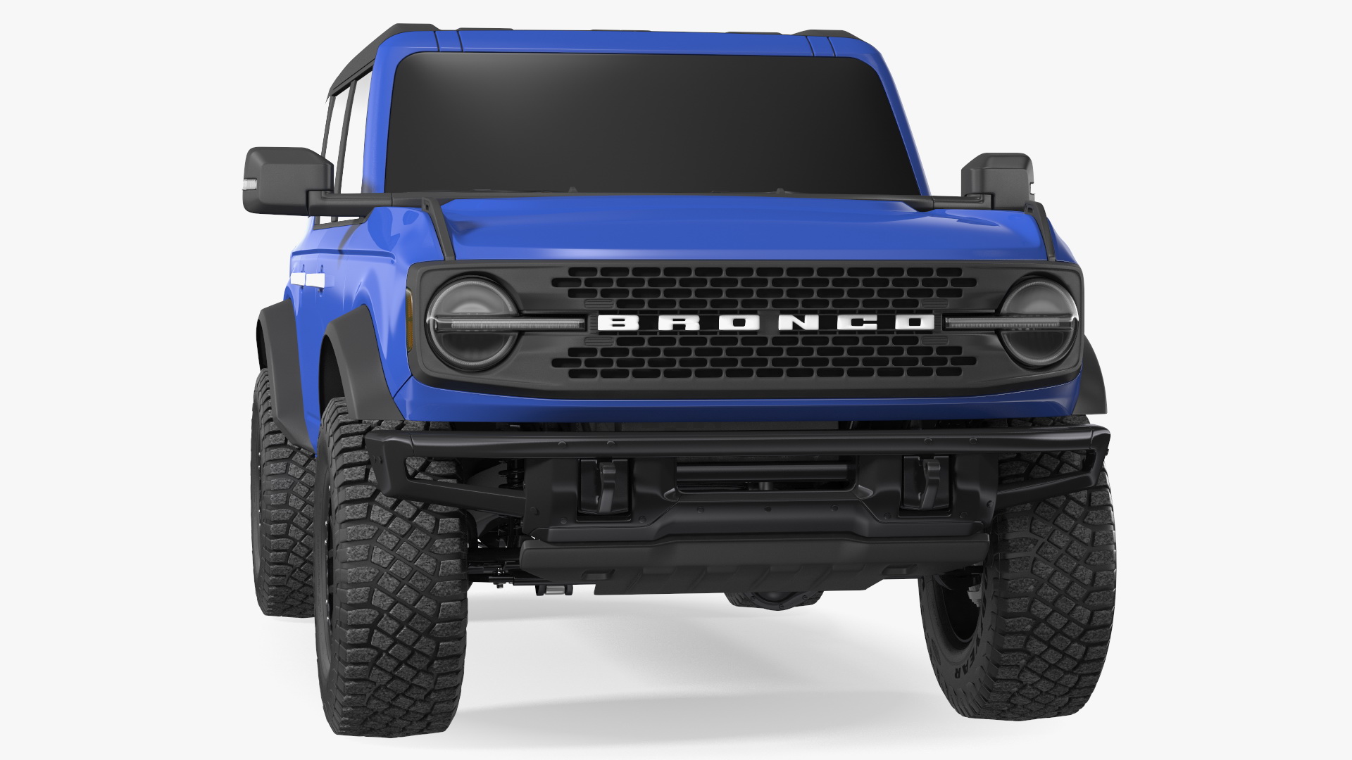 3D model Ford Bronco 2021 Four Door Exterior Only