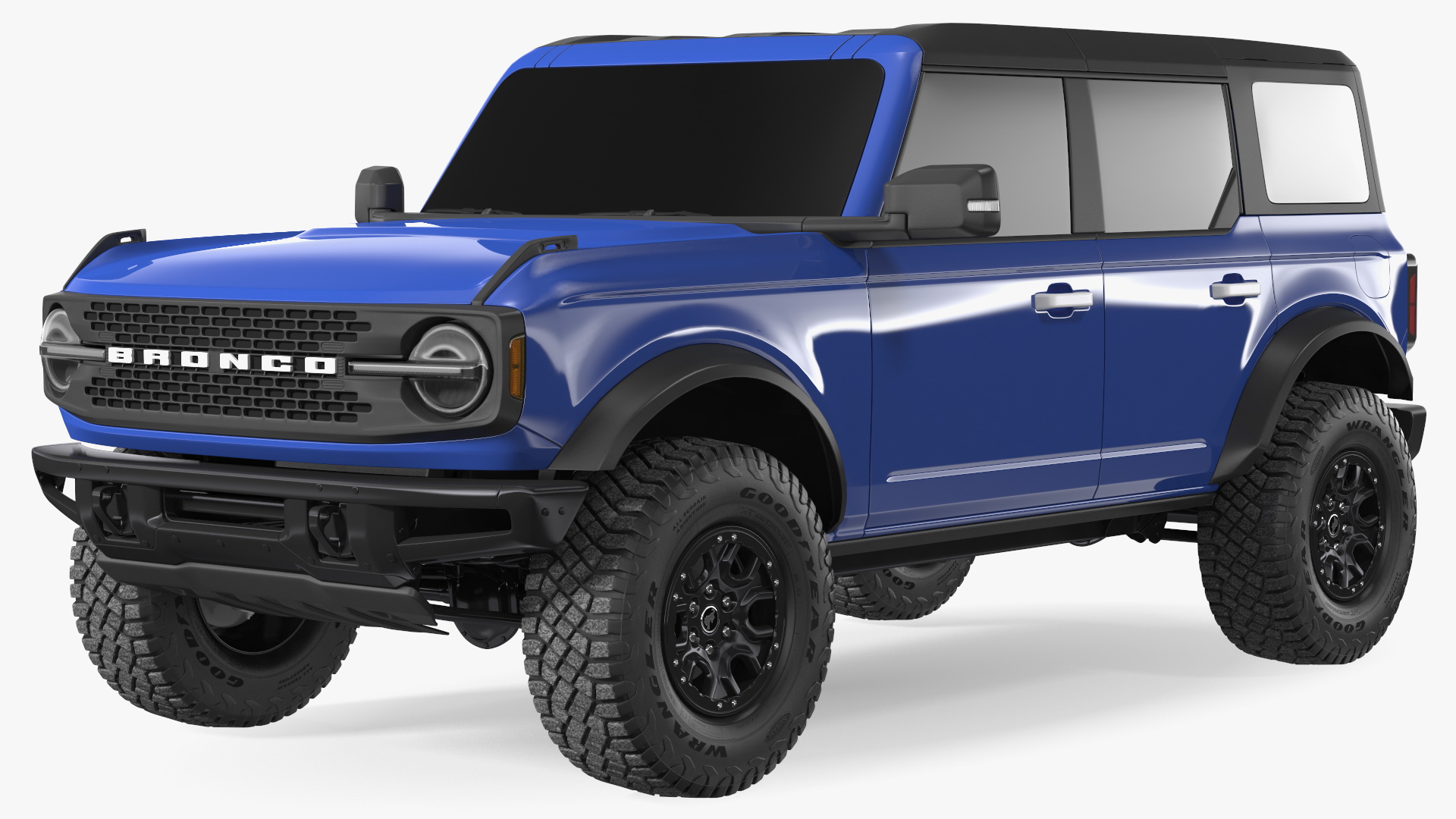 3D model Ford Bronco 2021 Four Door Exterior Only