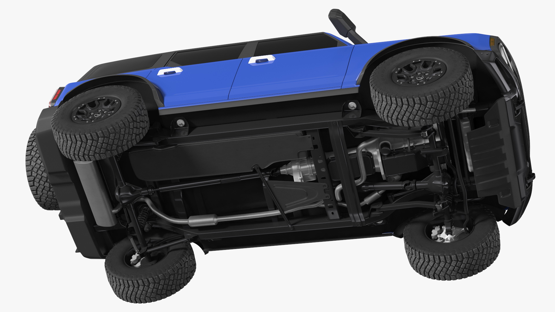 3D model Ford Bronco 2021 Four Door Exterior Only