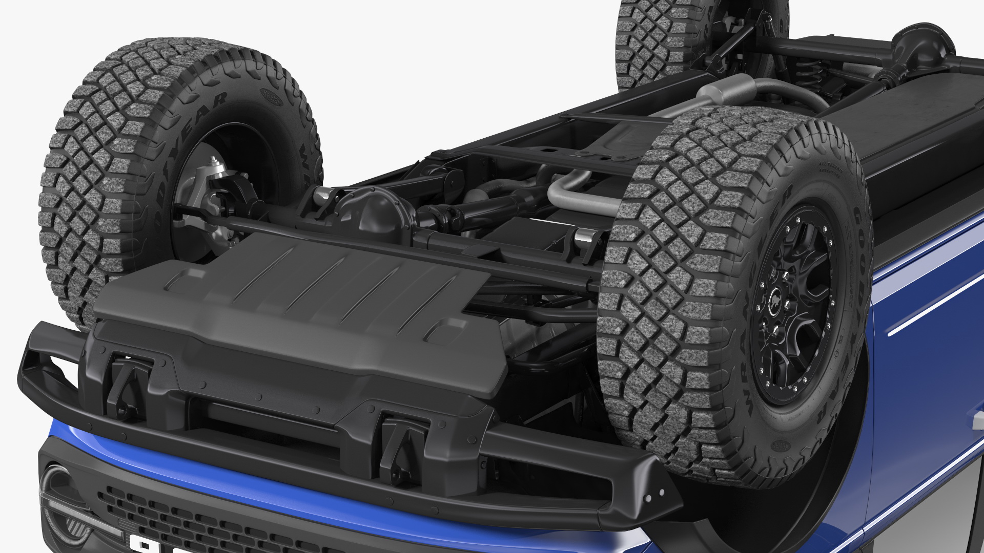 3D model Ford Bronco 2021 Four Door Exterior Only
