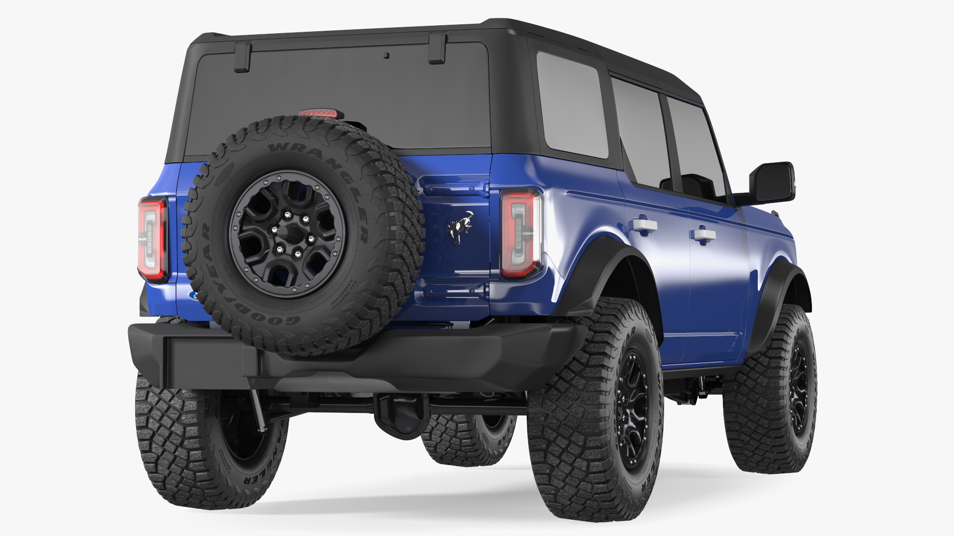 3D model Ford Bronco 2021 Four Door Exterior Only