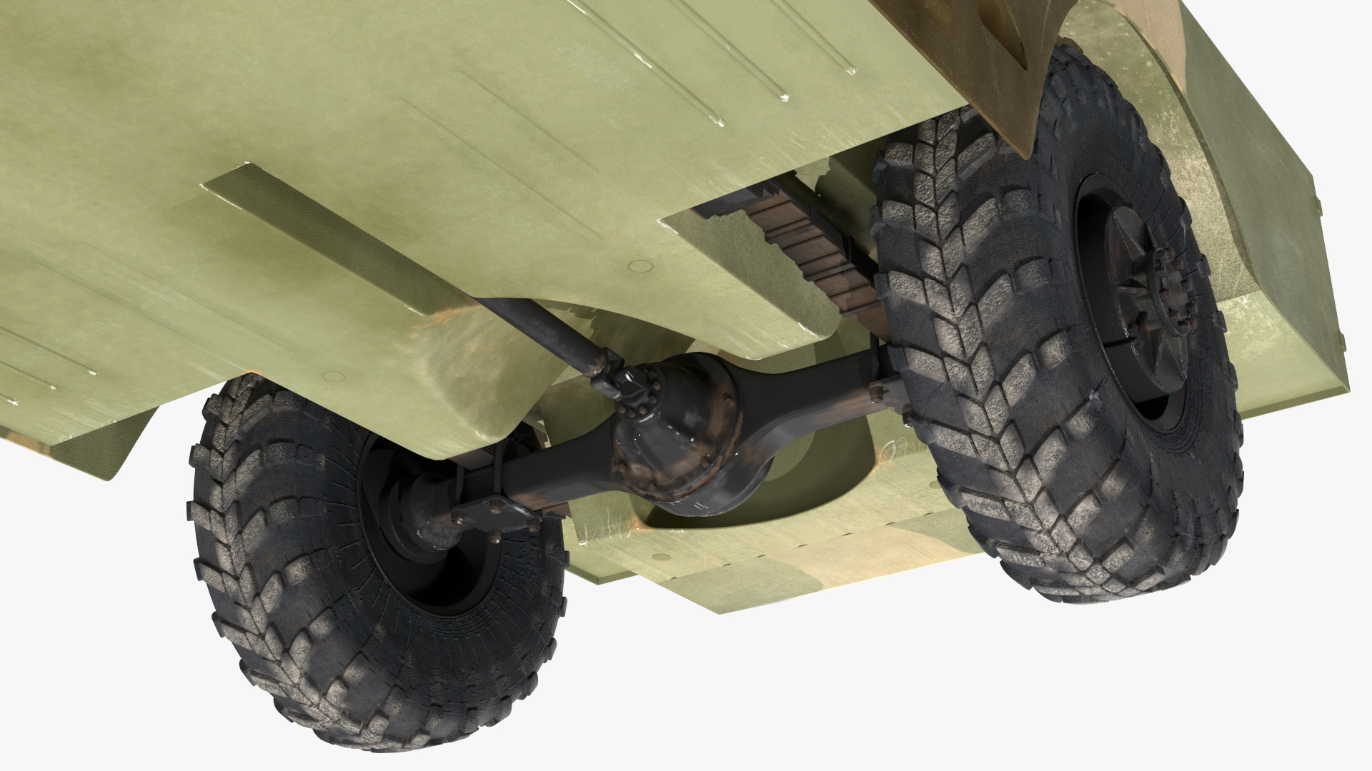 3D model BRDM 2 Amphibious Vehicle