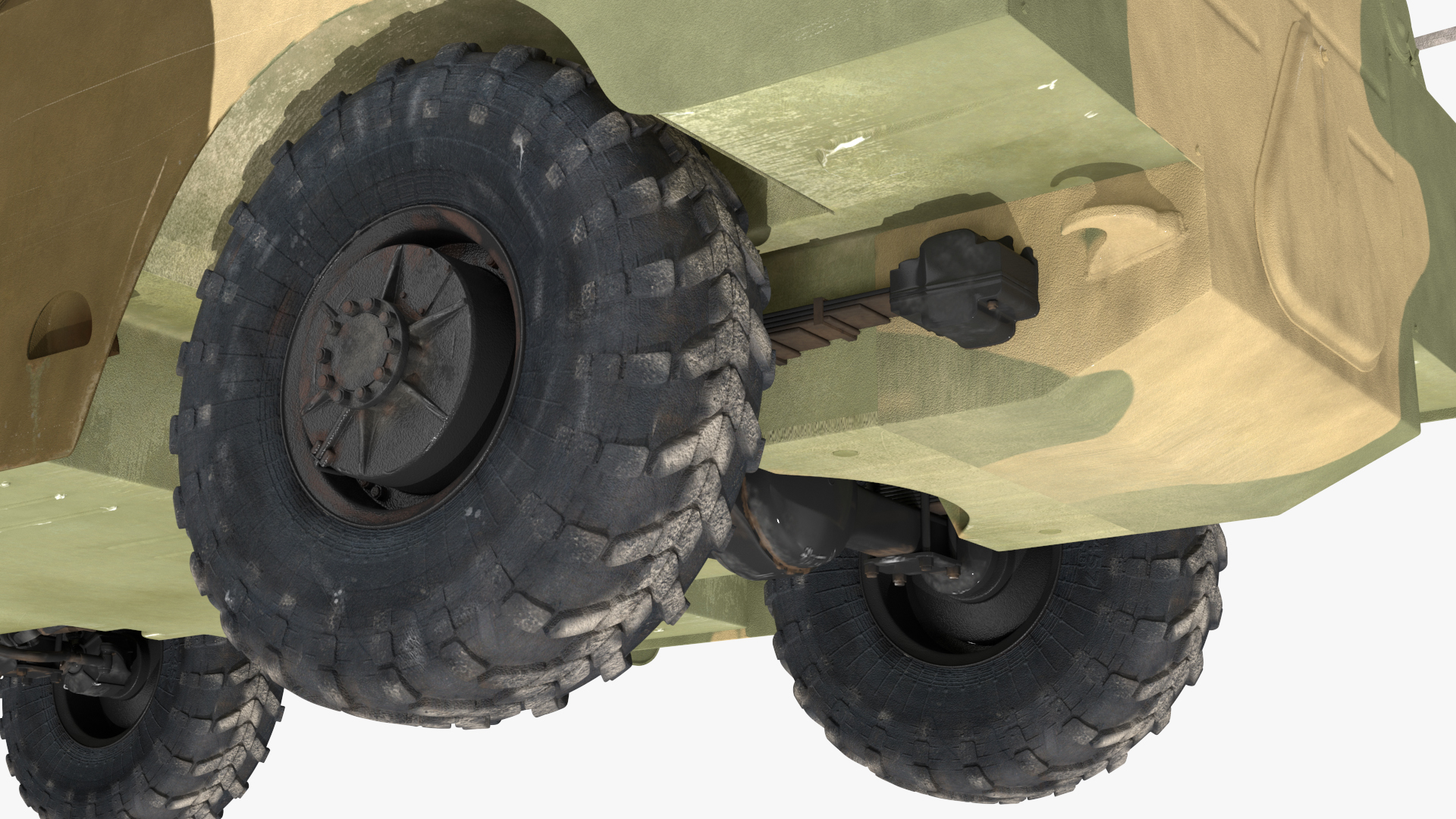 3D model BRDM 2 Amphibious Vehicle