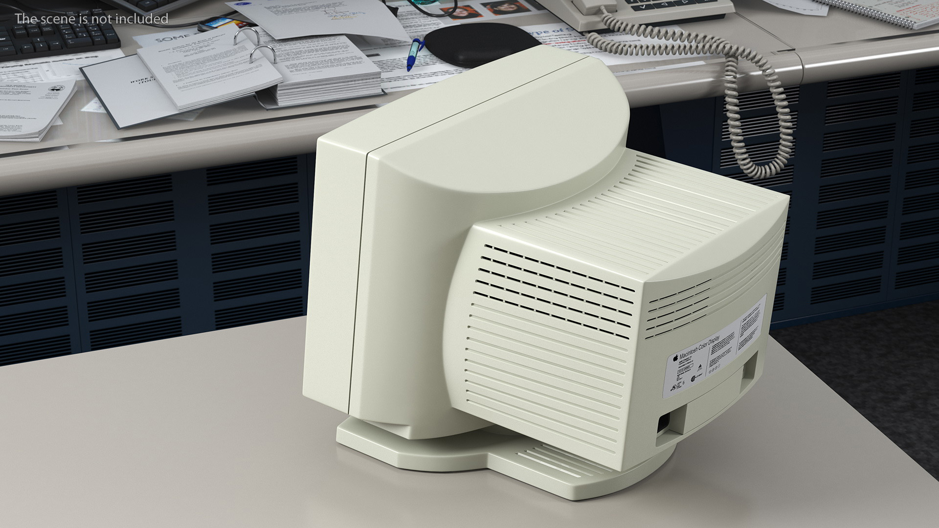 3D model Vintage Apple Computer Monitor