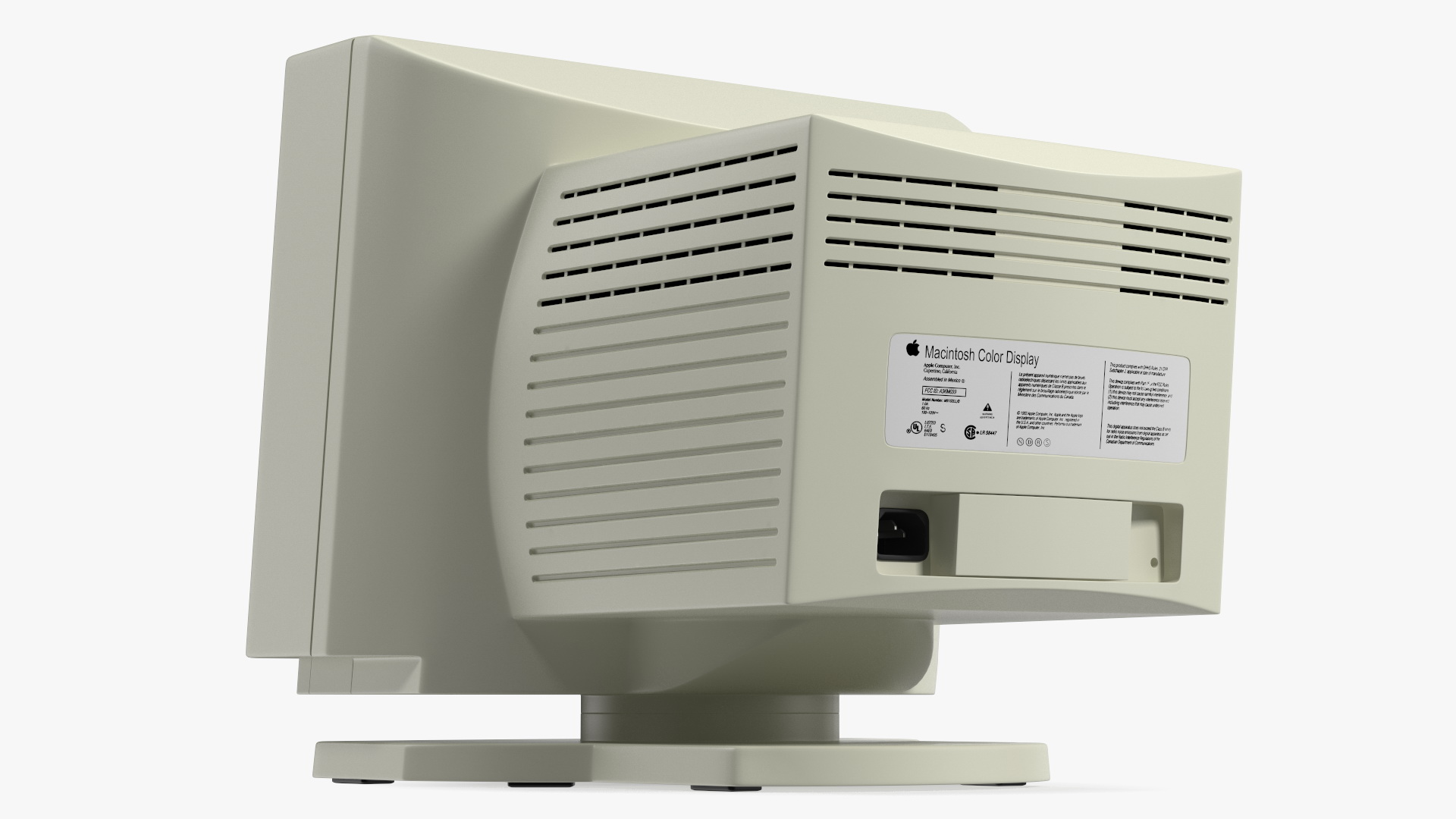 3D model Vintage Apple Computer Monitor