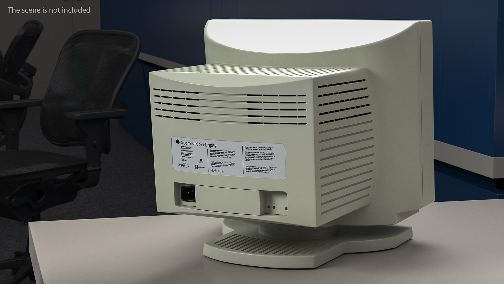 3D model Vintage Apple Computer Monitor