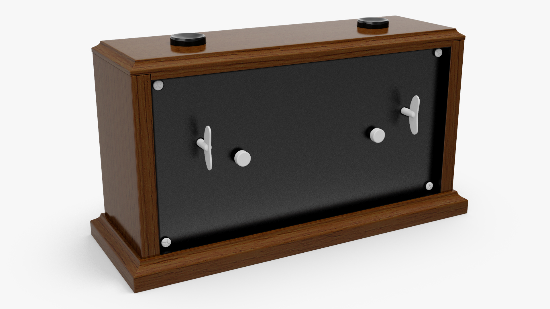 Wooden Mechanical Chess Clock Generic 3D