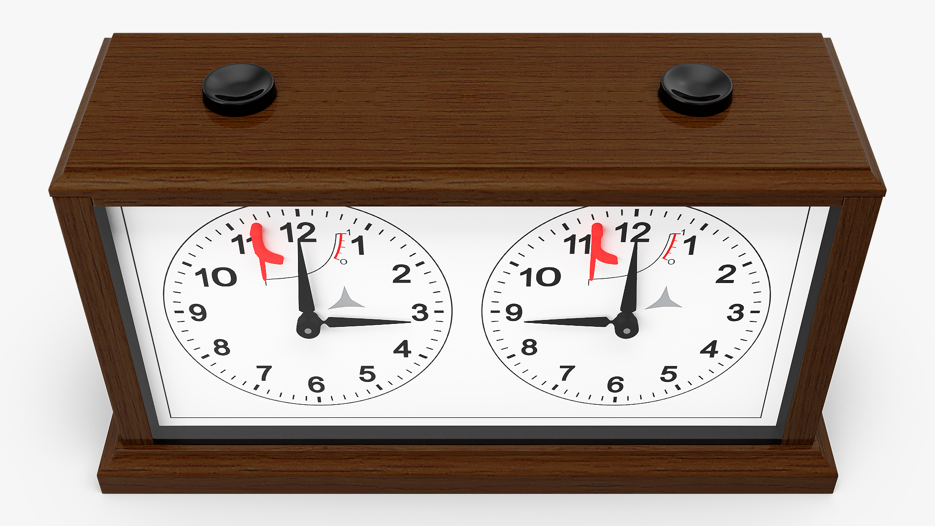 Wooden Mechanical Chess Clock Generic 3D