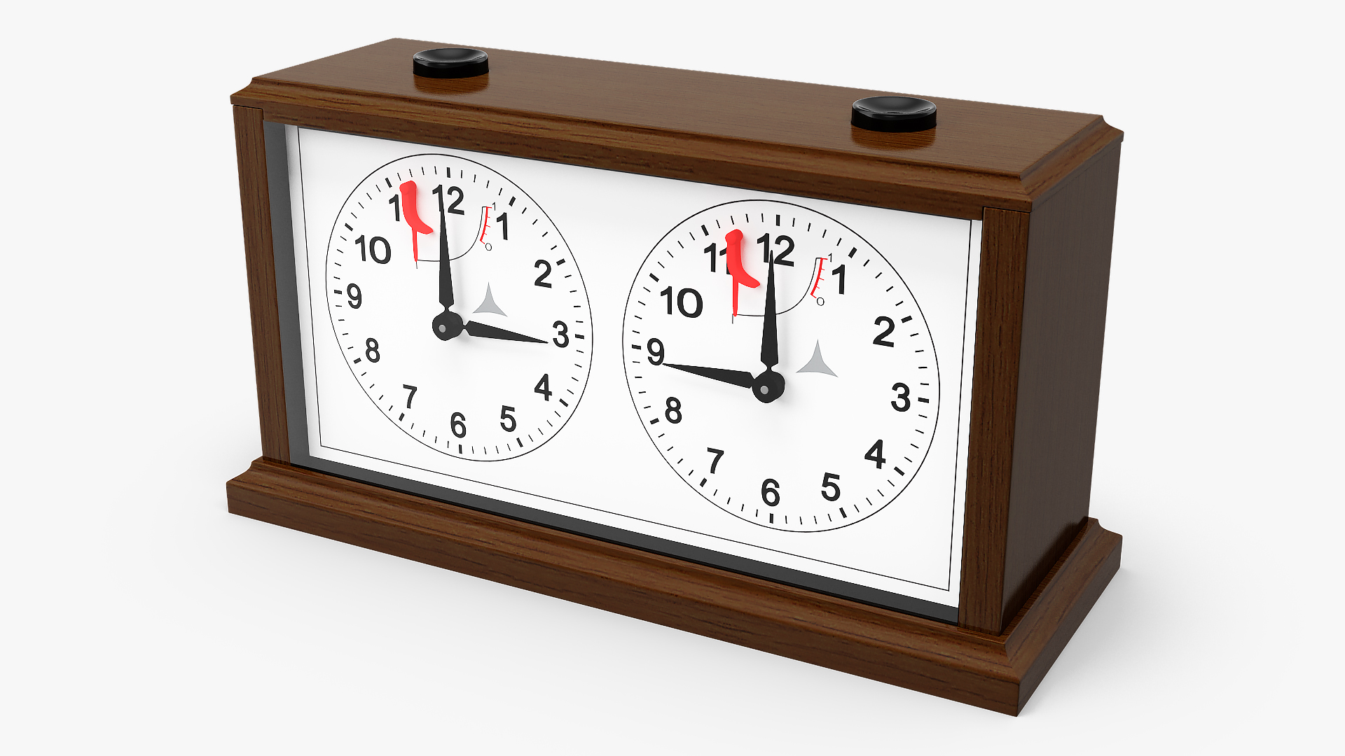 Wooden Mechanical Chess Clock Generic 3D