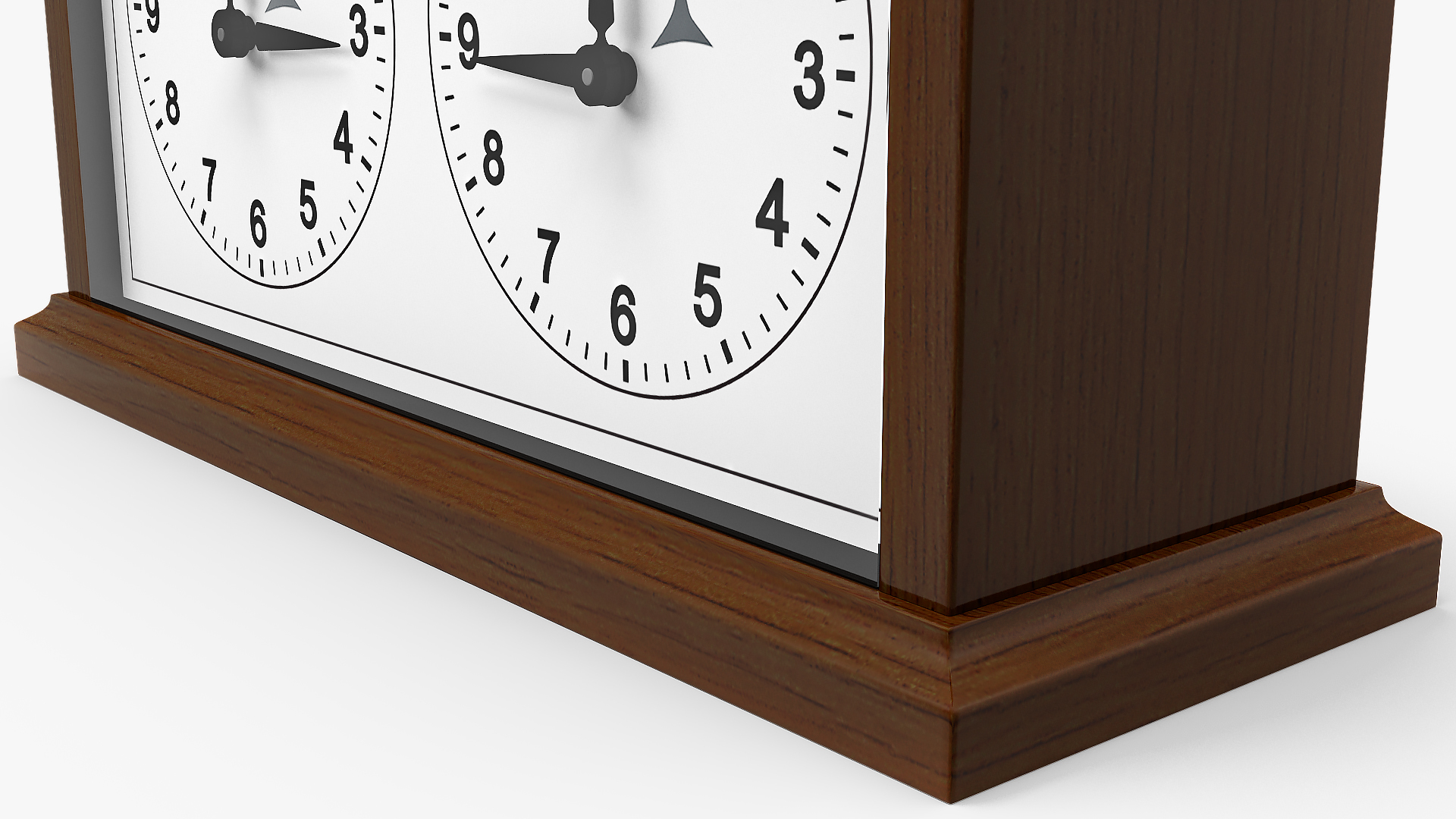 Wooden Mechanical Chess Clock Generic 3D