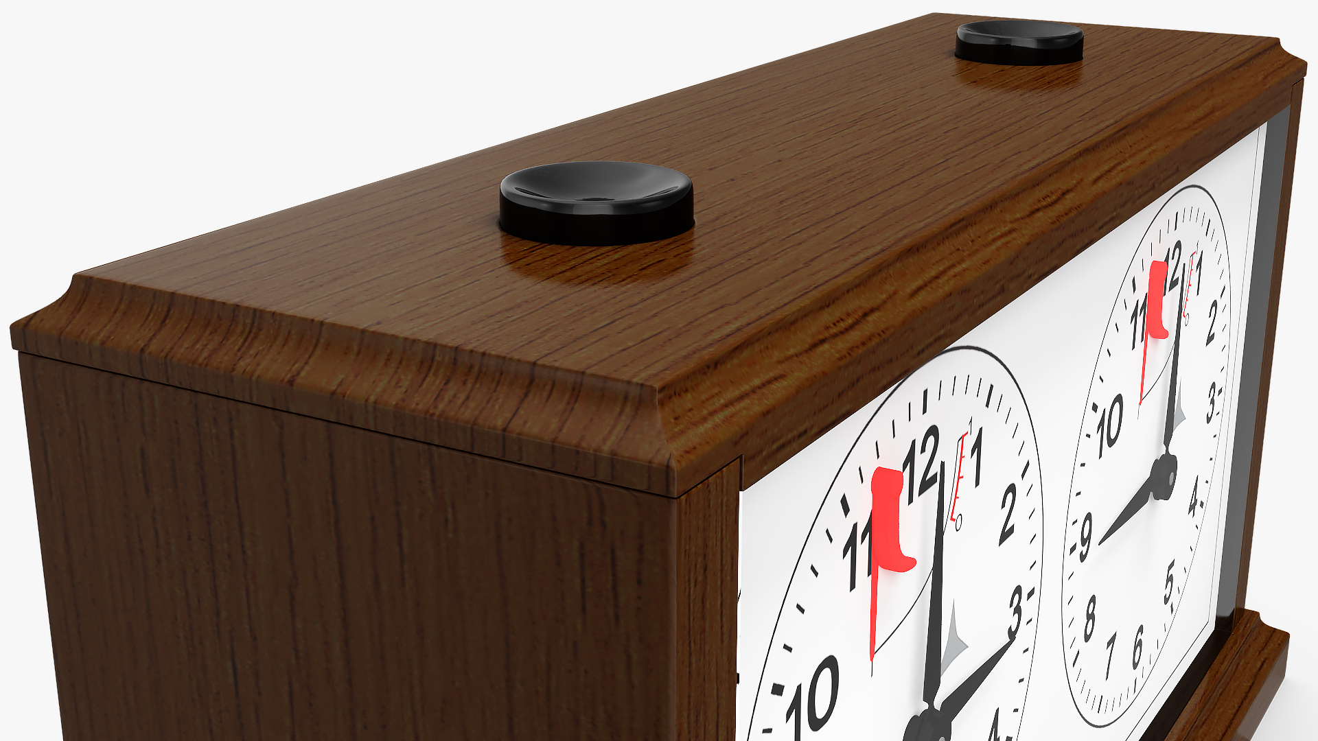 Wooden Mechanical Chess Clock Generic 3D