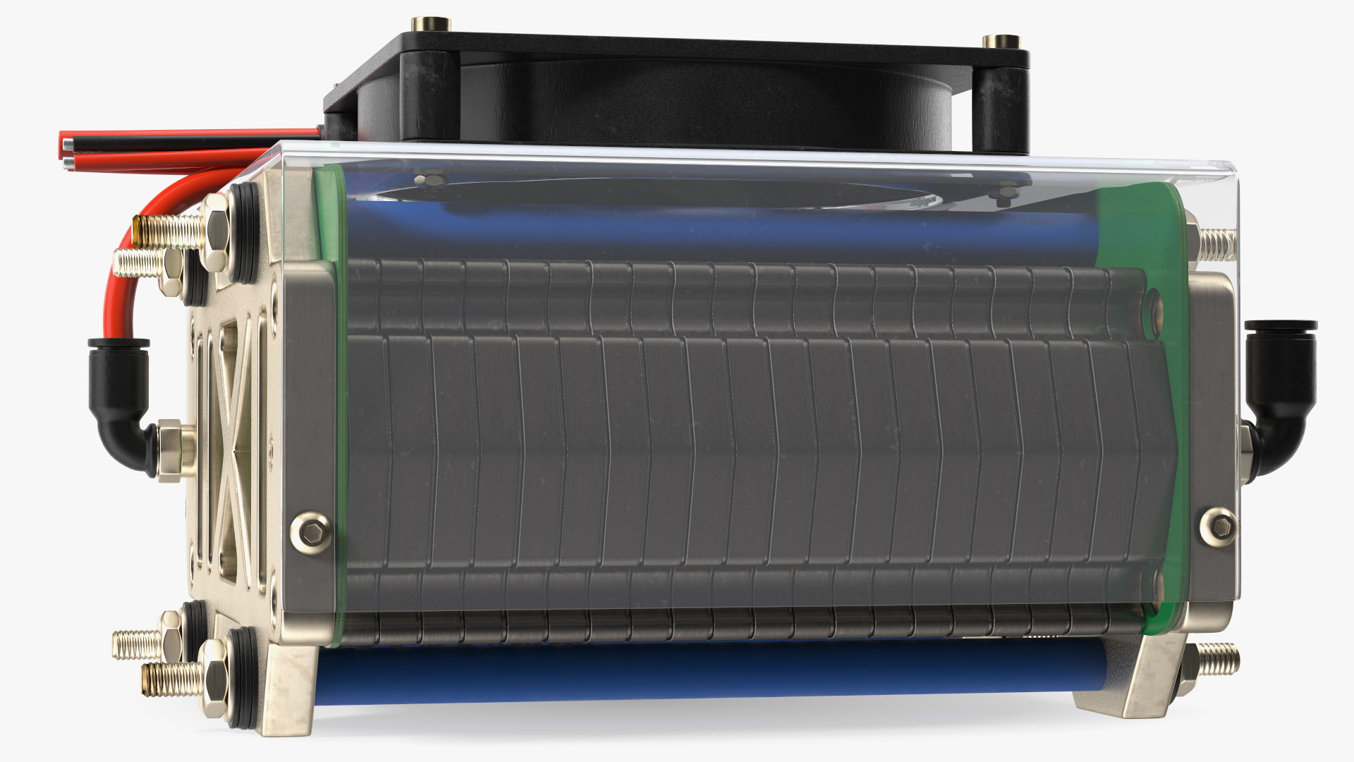 3D model Proton Exchange Membrane Fuel Cell Stack