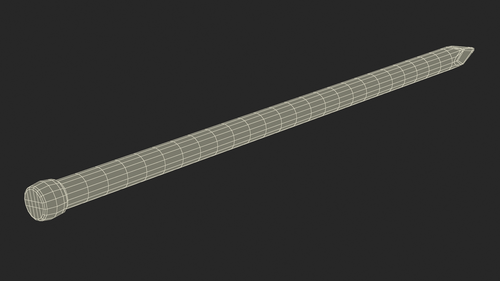 3D model Finishing Nails