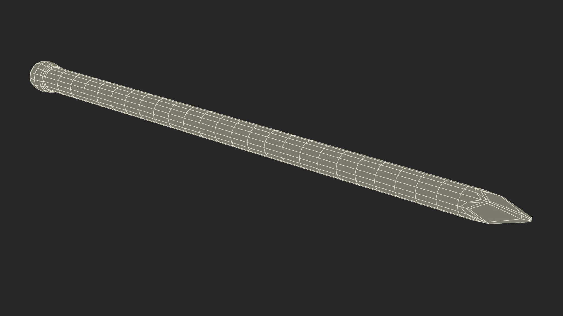 3D model Finishing Nails