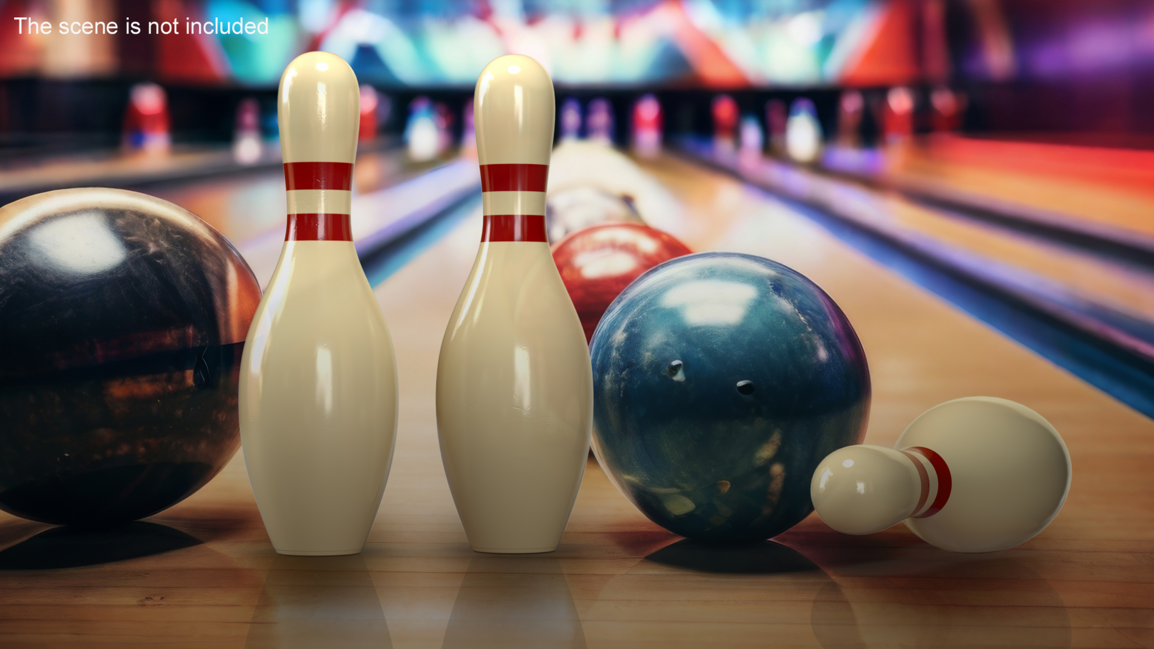 3D Bowling Pin