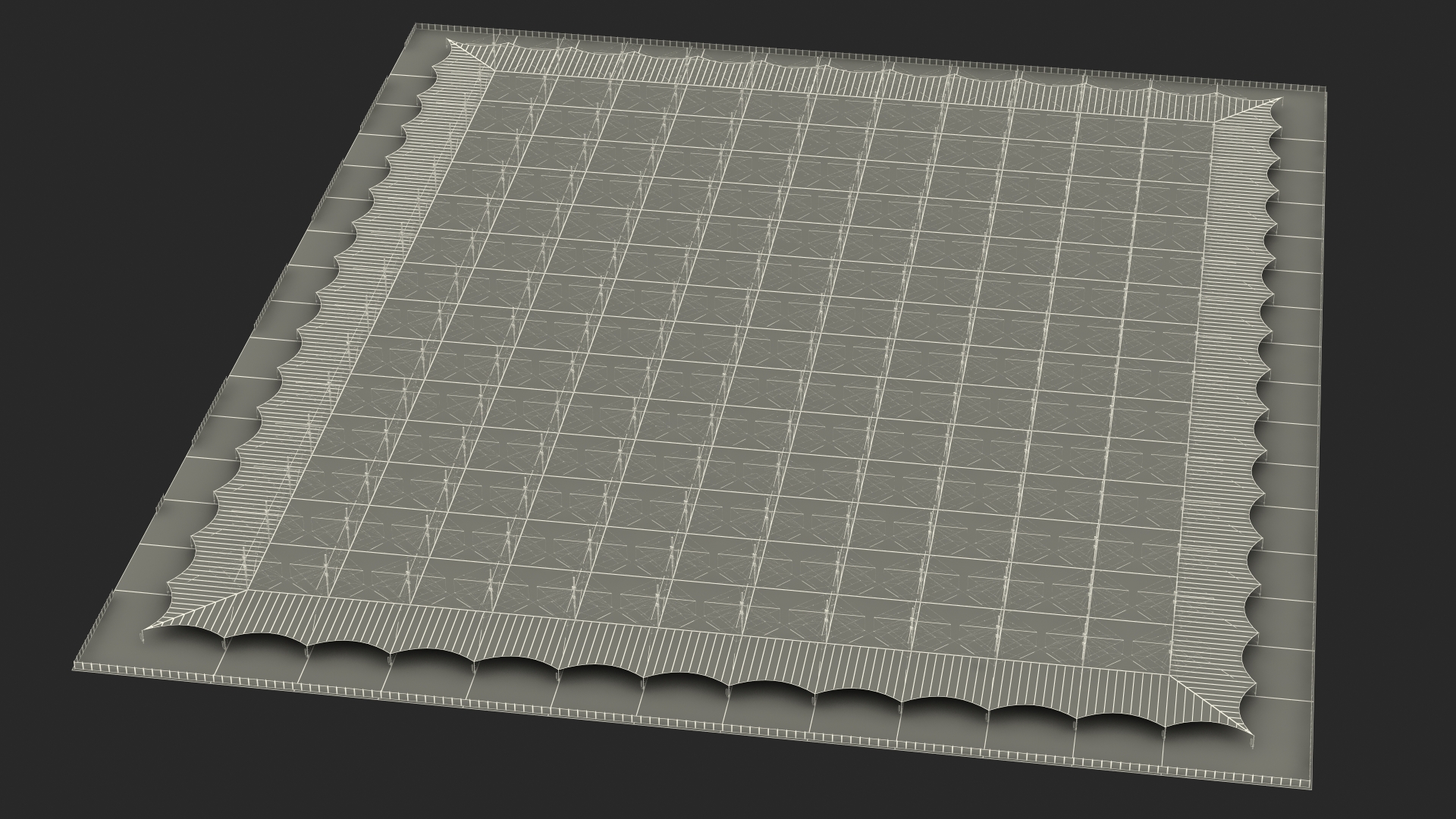 3D HAARP Ionosphere Research Station model
