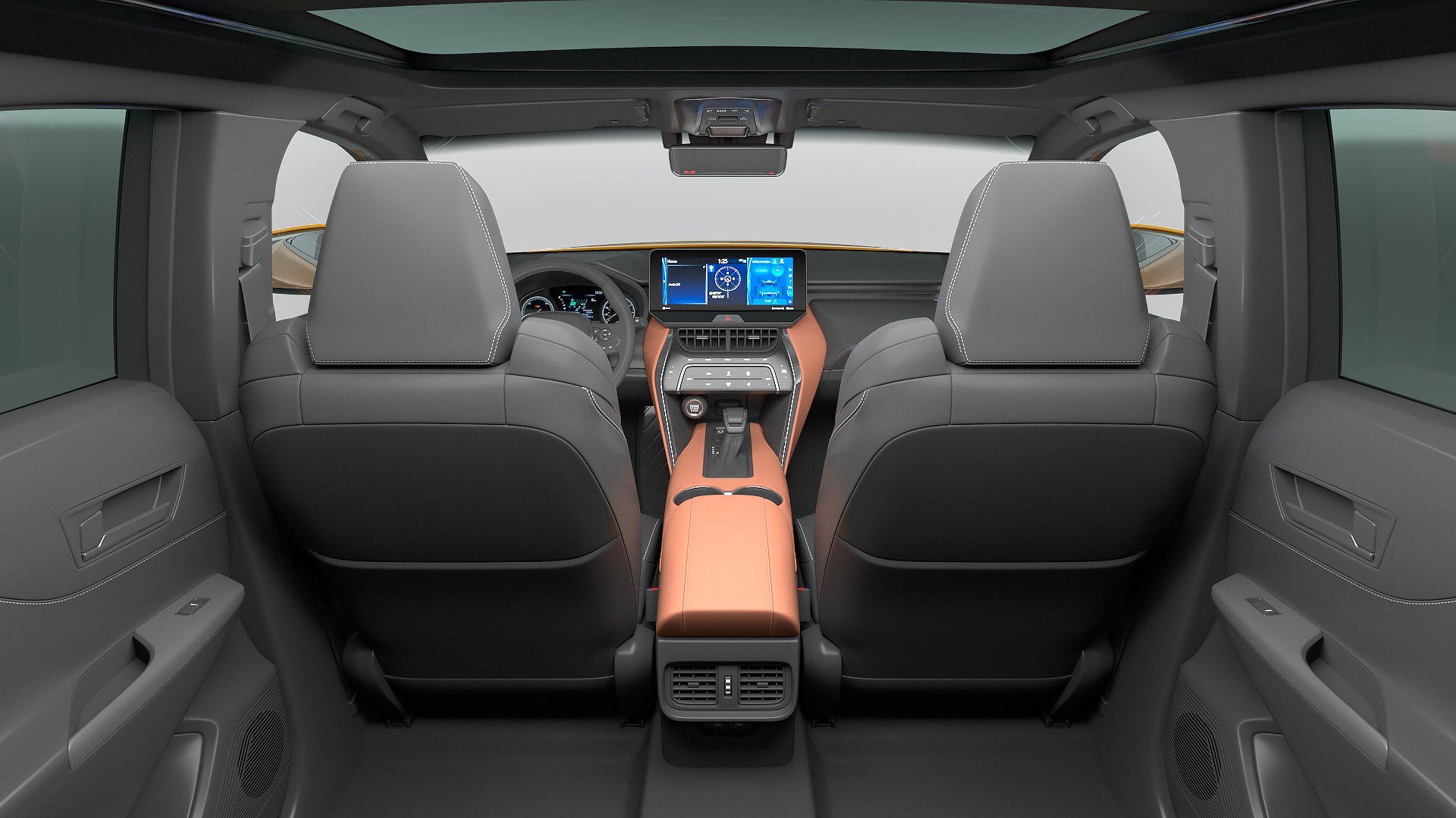 Hybrid SUV Rigged 3D
