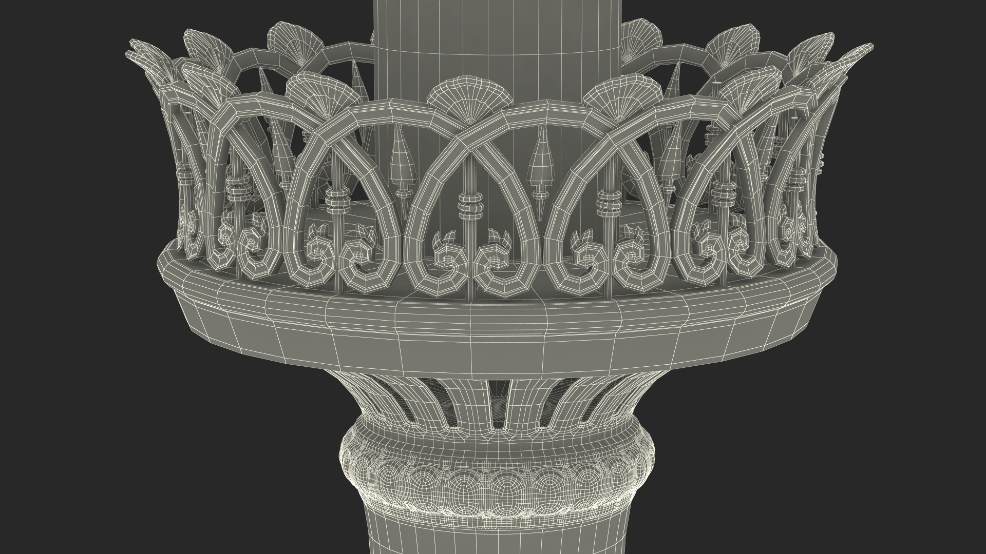 3D Statue of Liberty Torch model