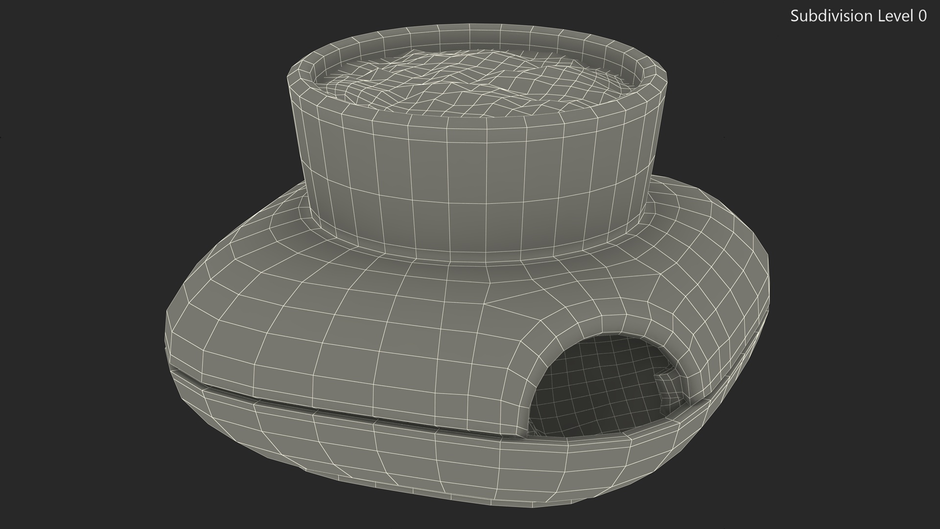 3D model Single Herb Pot Sagaform Beige
