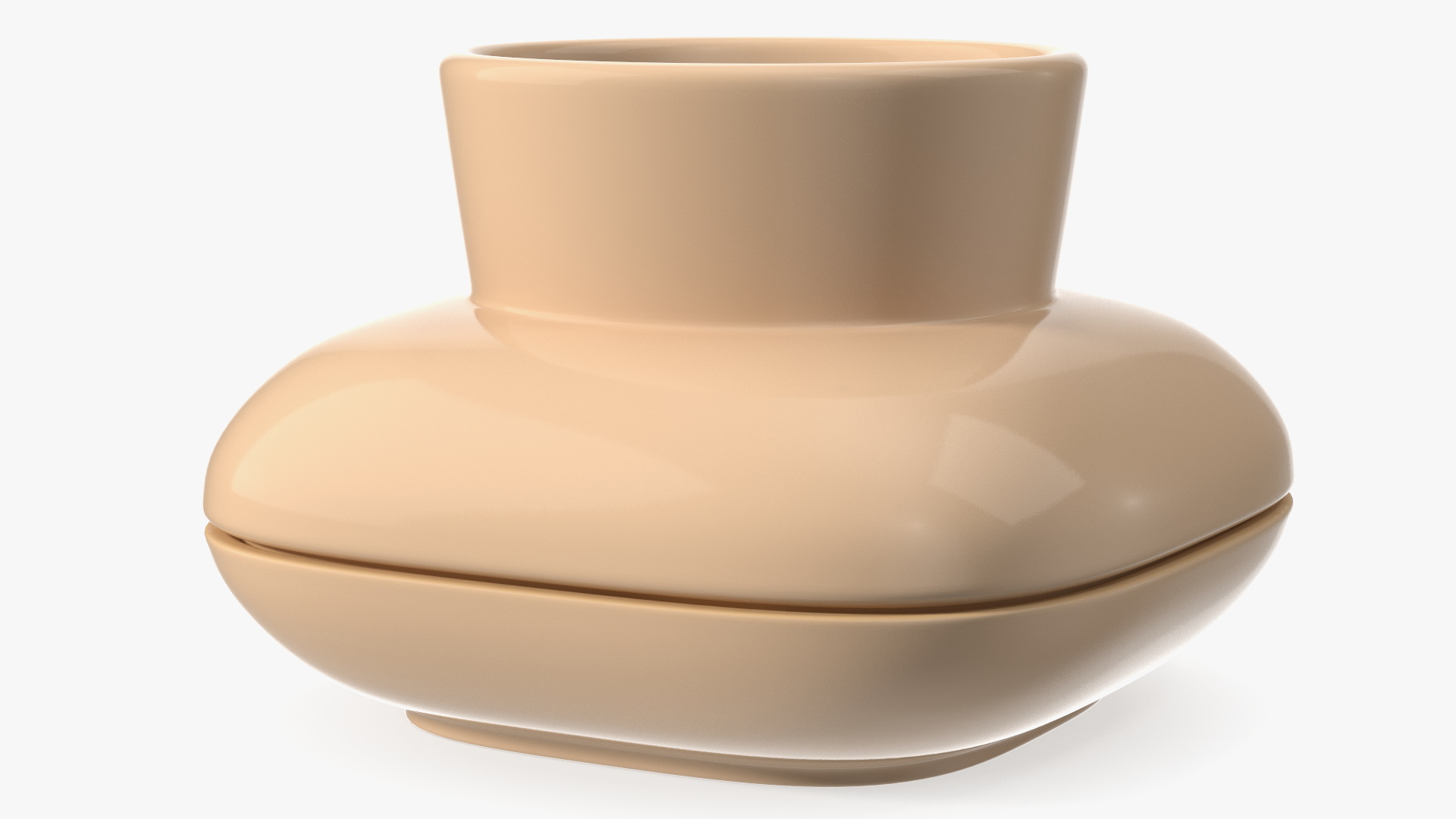 3D model Single Herb Pot Sagaform Beige