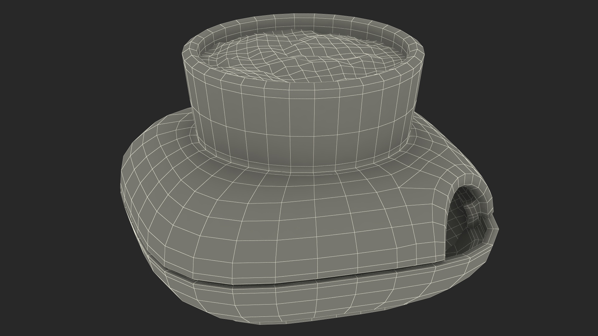 3D model Single Herb Pot Sagaform Beige