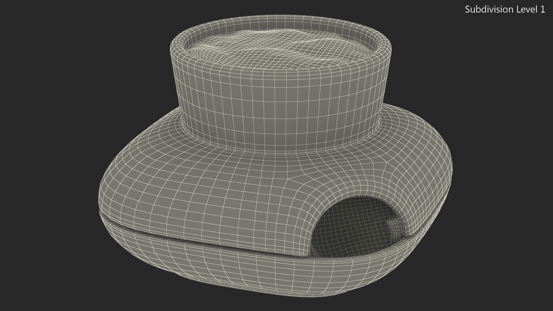 3D model Single Herb Pot Sagaform Beige
