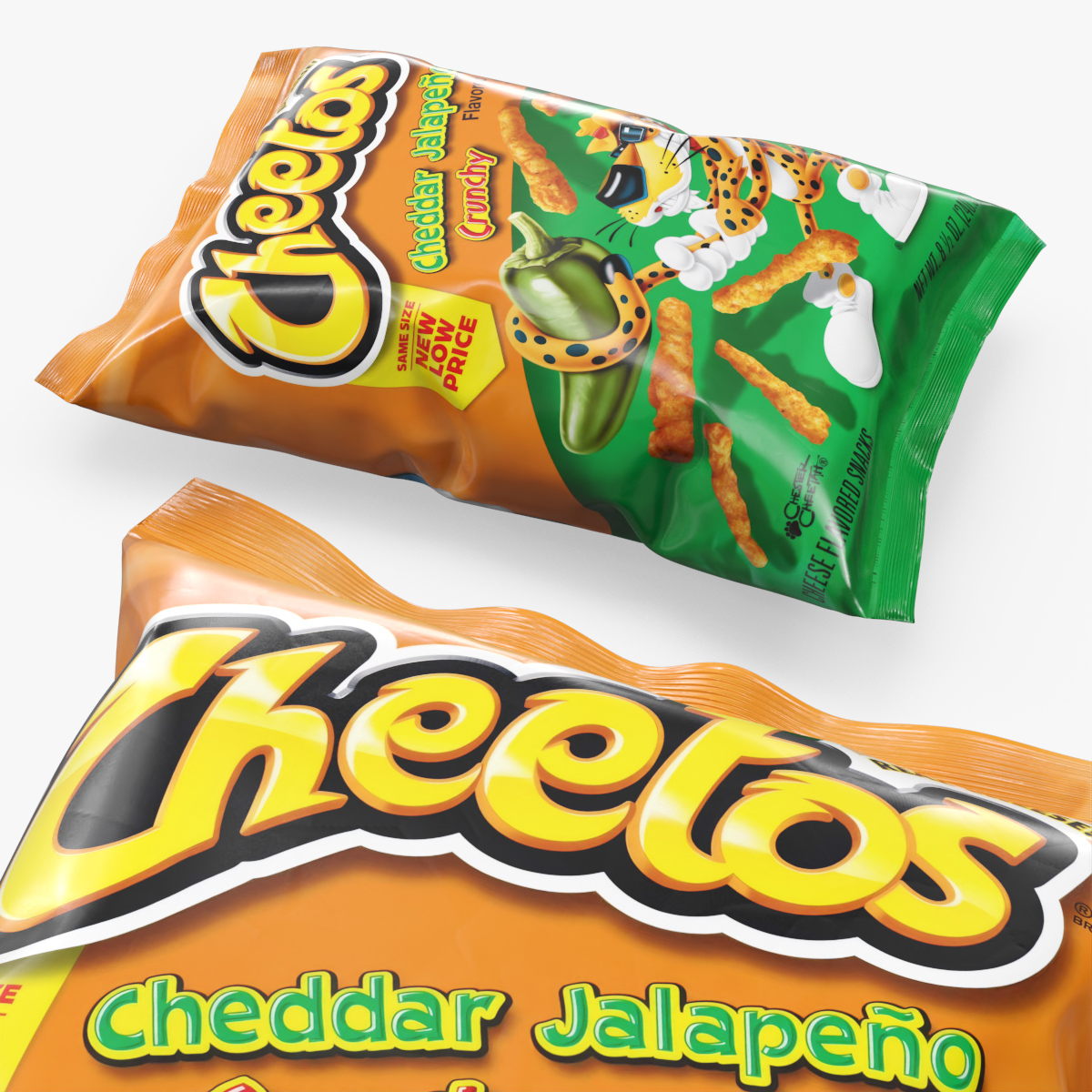 Cheetos Crunchy Cheddar Jalapeno Cheese Puffs