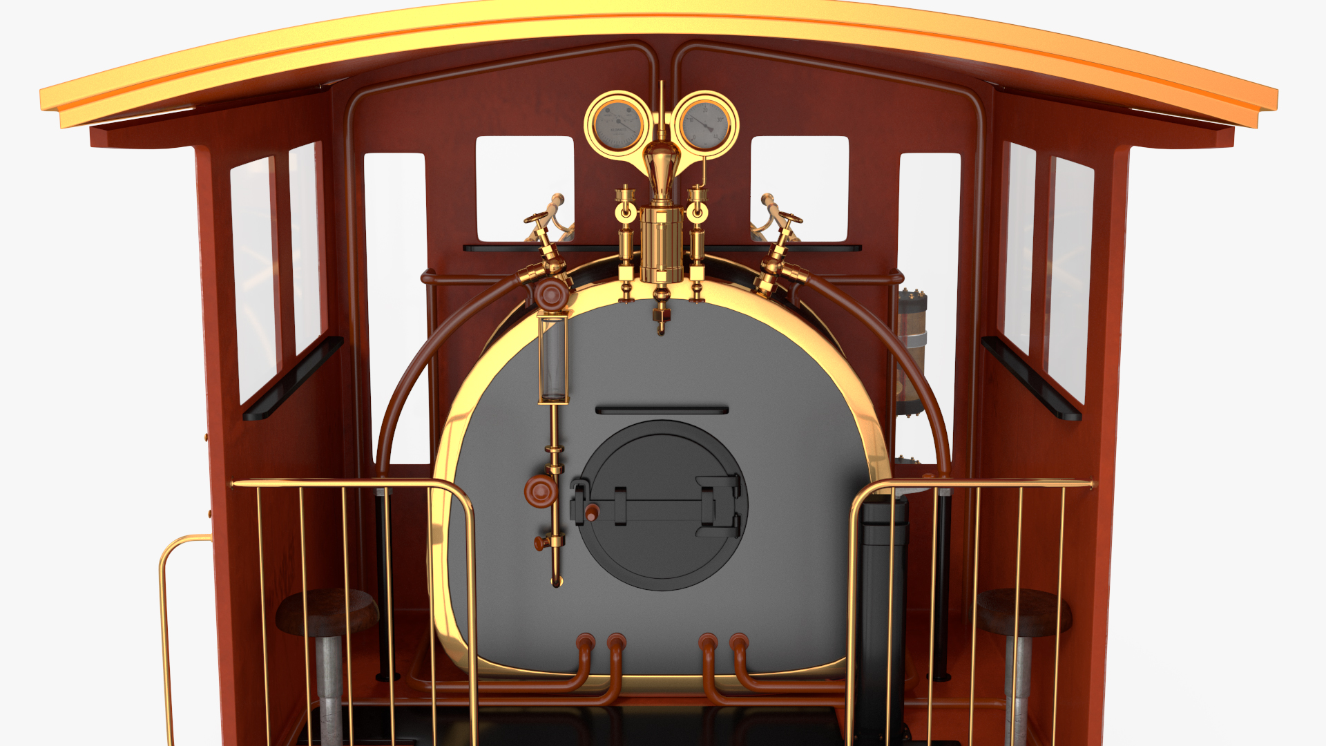 3D Steam Locomotive