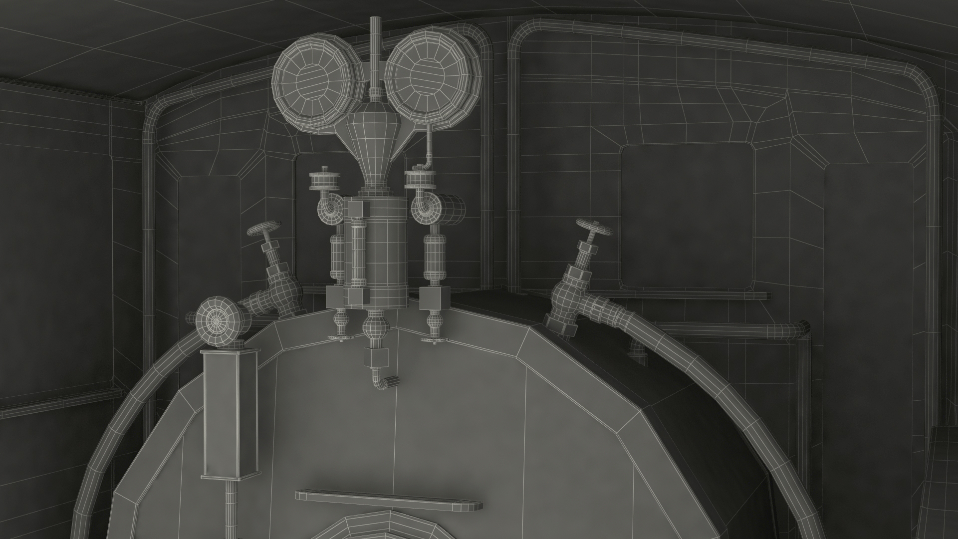 3D Steam Locomotive