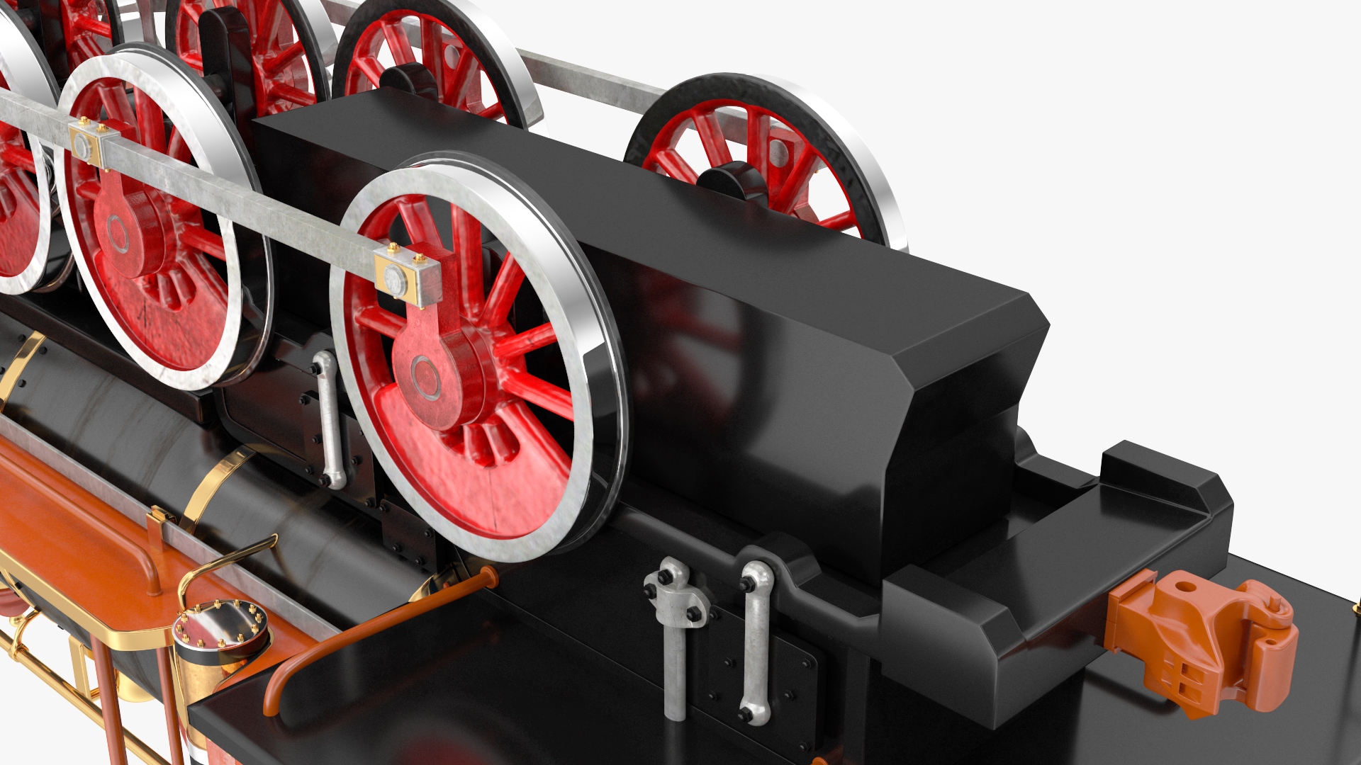 3D Steam Locomotive