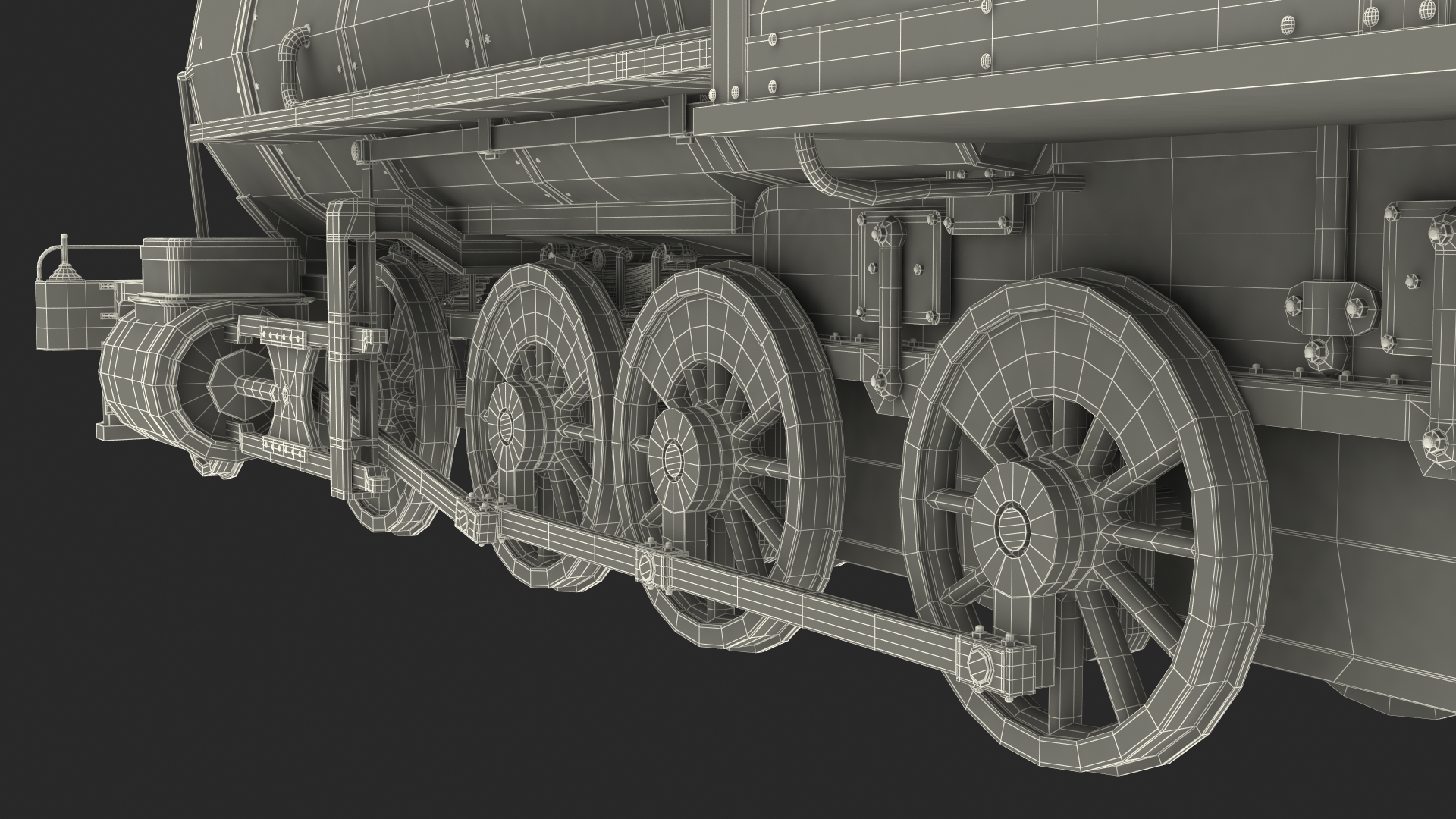 3D Steam Locomotive