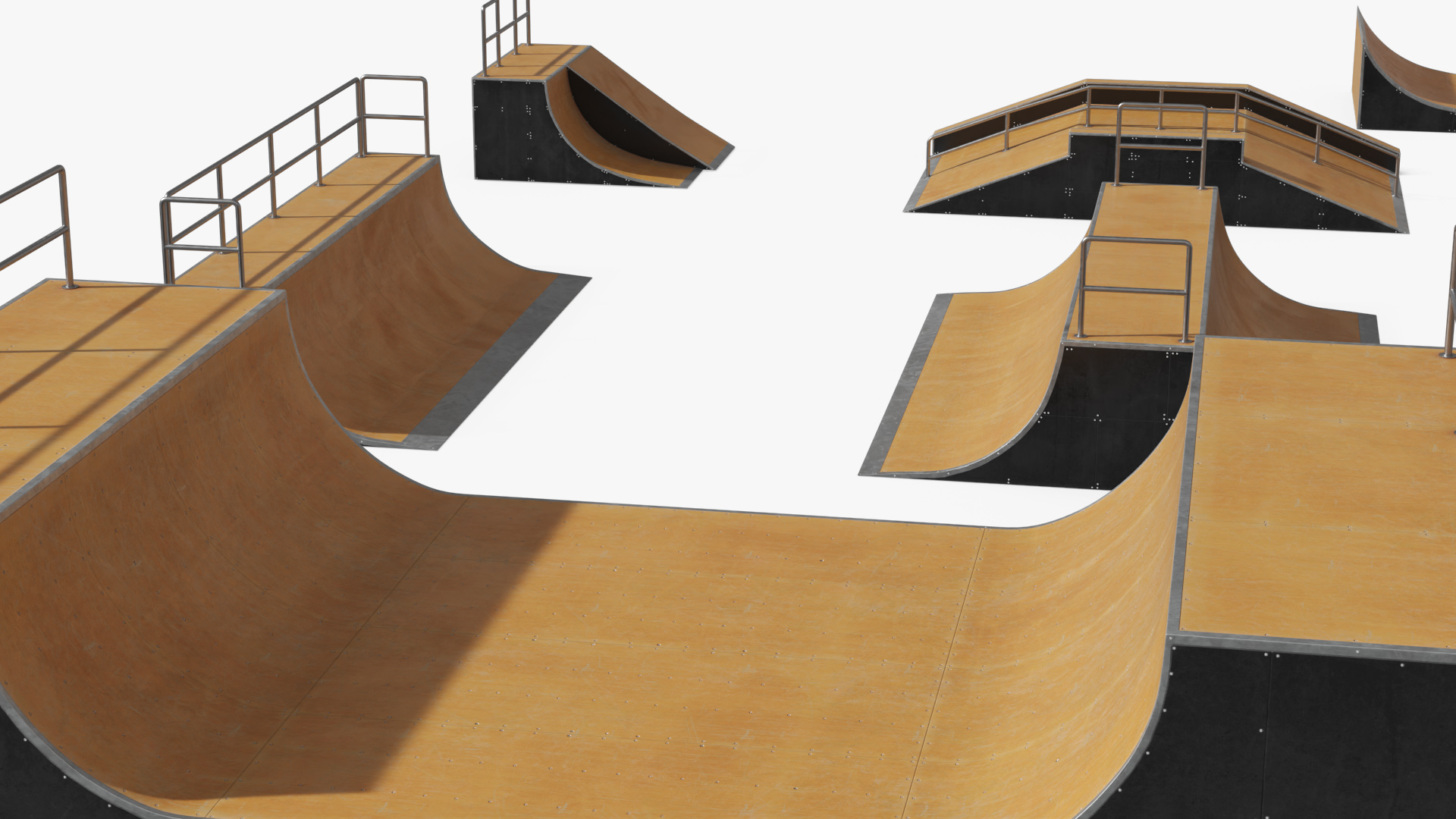 Modular Skatepark Ramp Elements Set - view 6