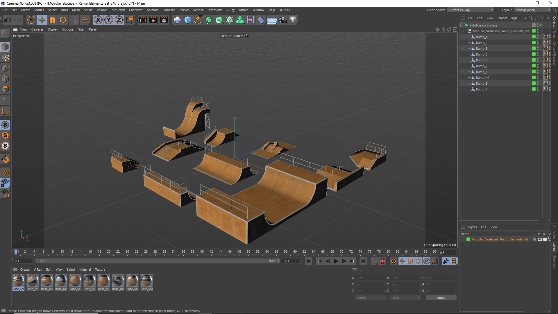 Modular Skatepark Ramp Elements Set - view 12
