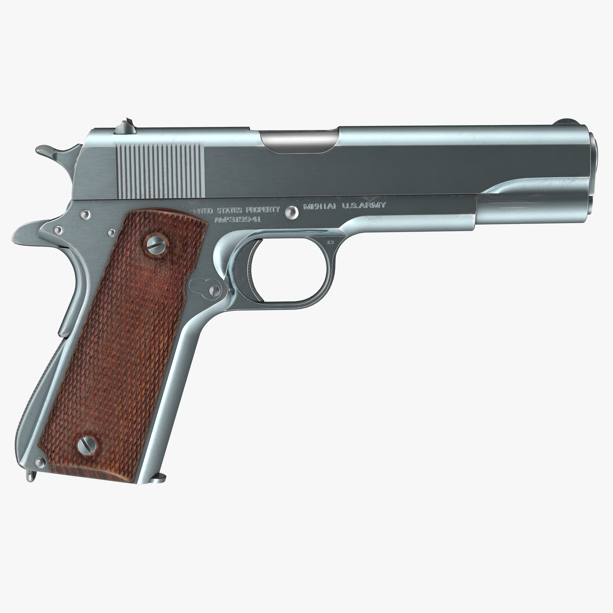 Pistol Colt M1911, view 3