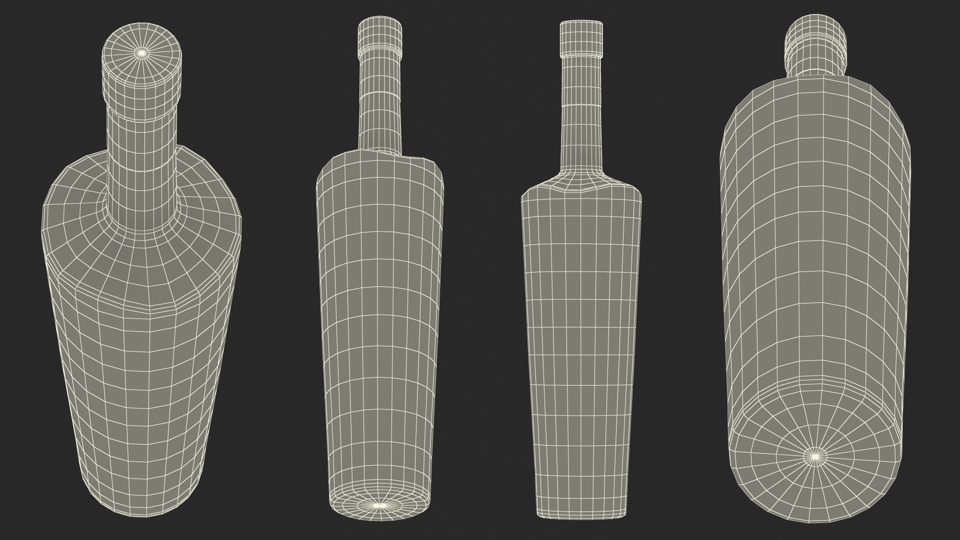 3D model Absinthe Bottle