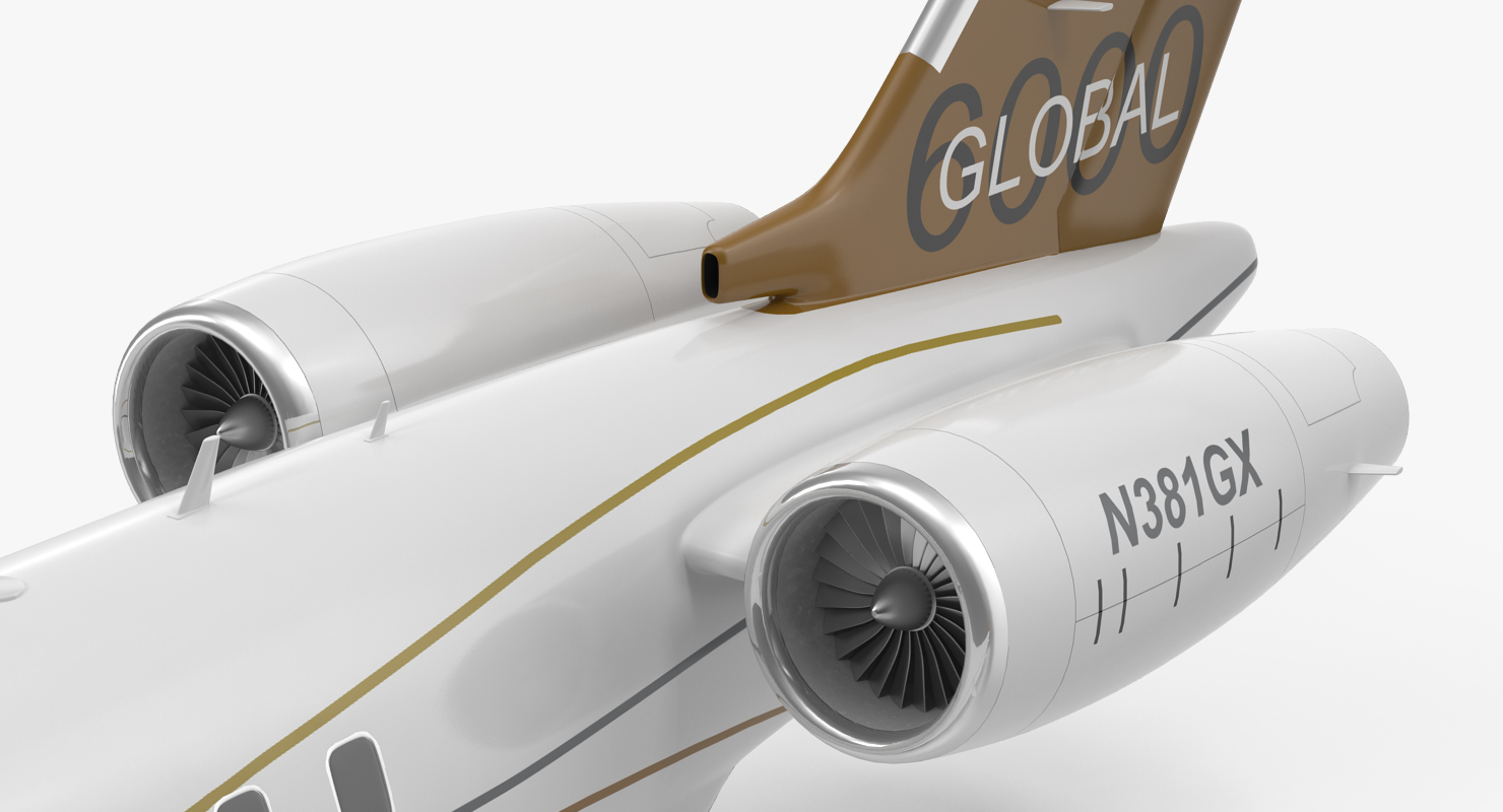 Bombardier Global 6000 3D