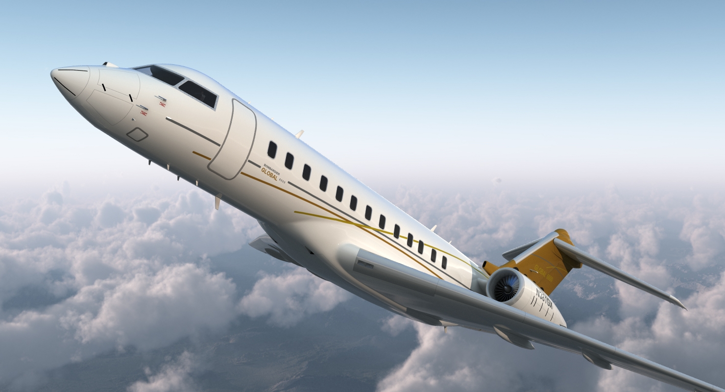 Bombardier Global 6000 3D