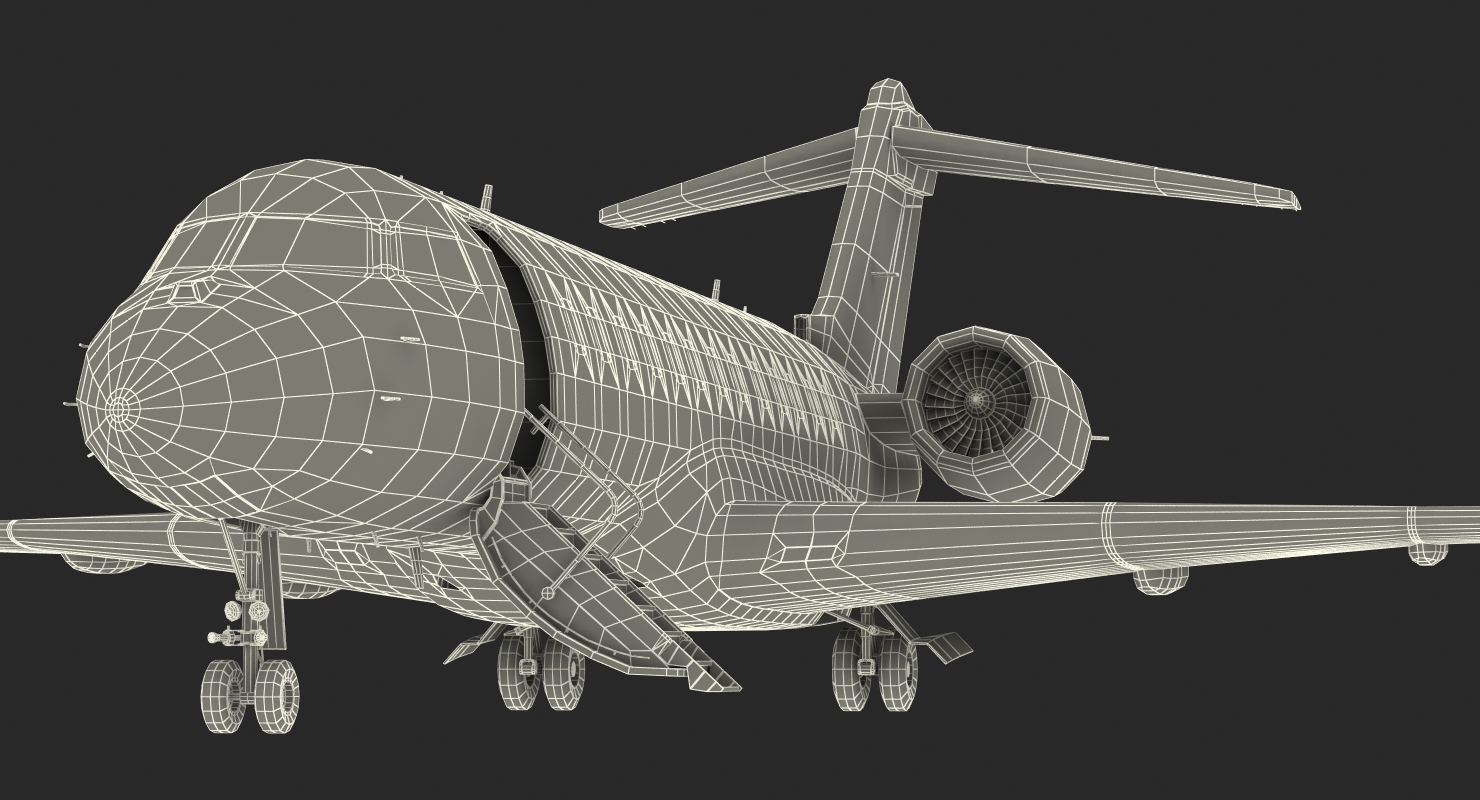 Bombardier Global 6000 3D