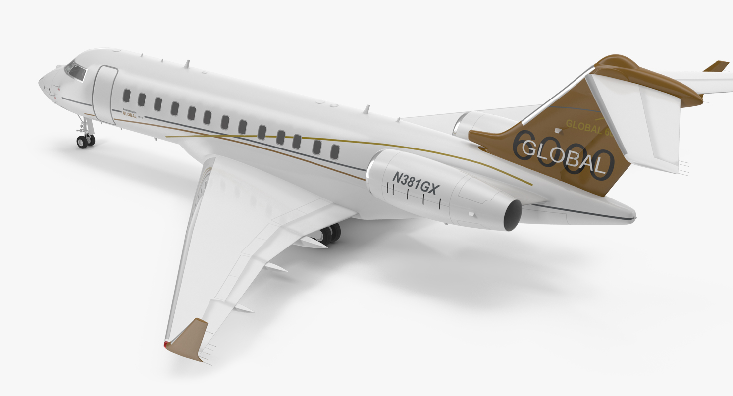 Bombardier Global 6000 3D